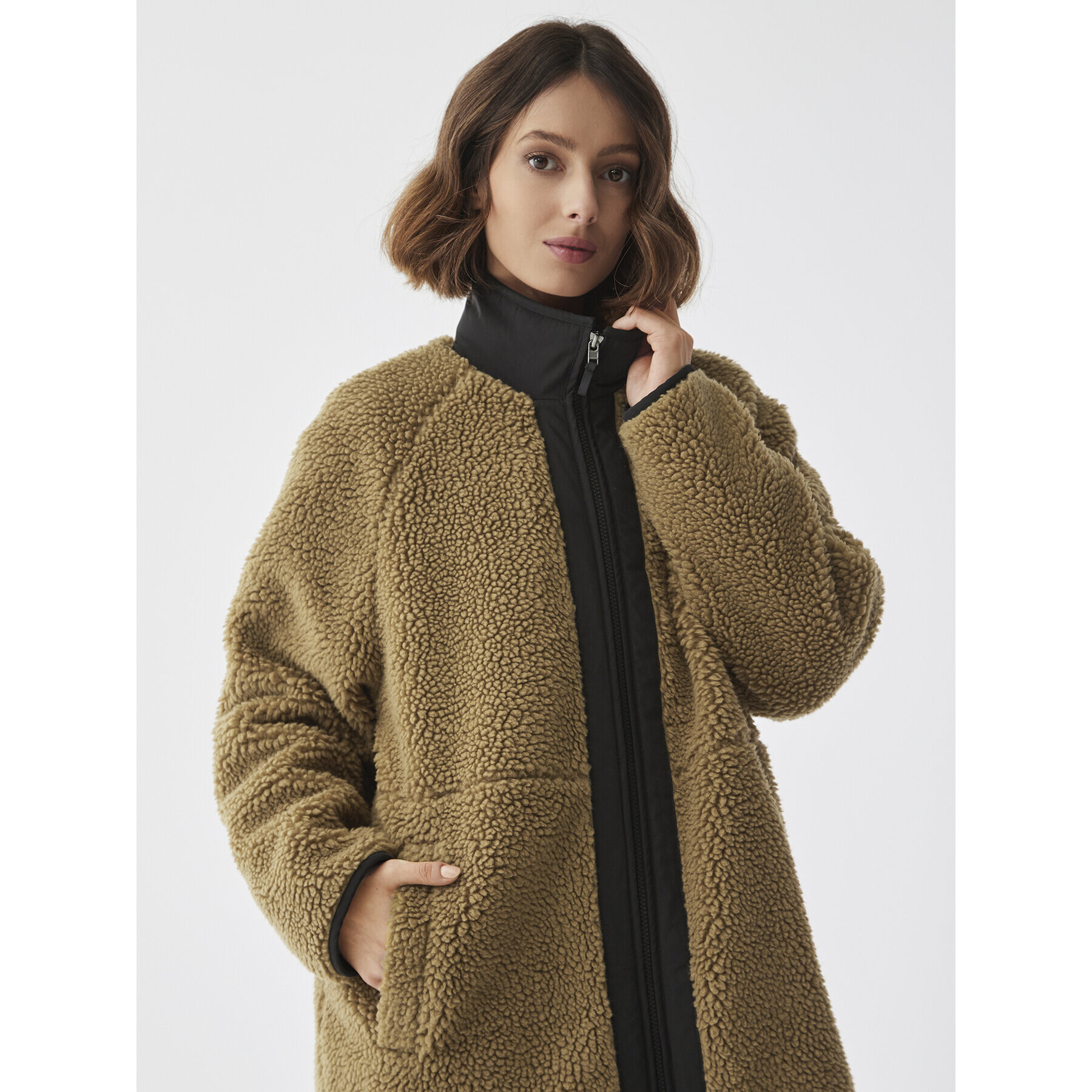 Americanos Кожух Manitoba Кафяв Relaxed Fit - Pepit.bg