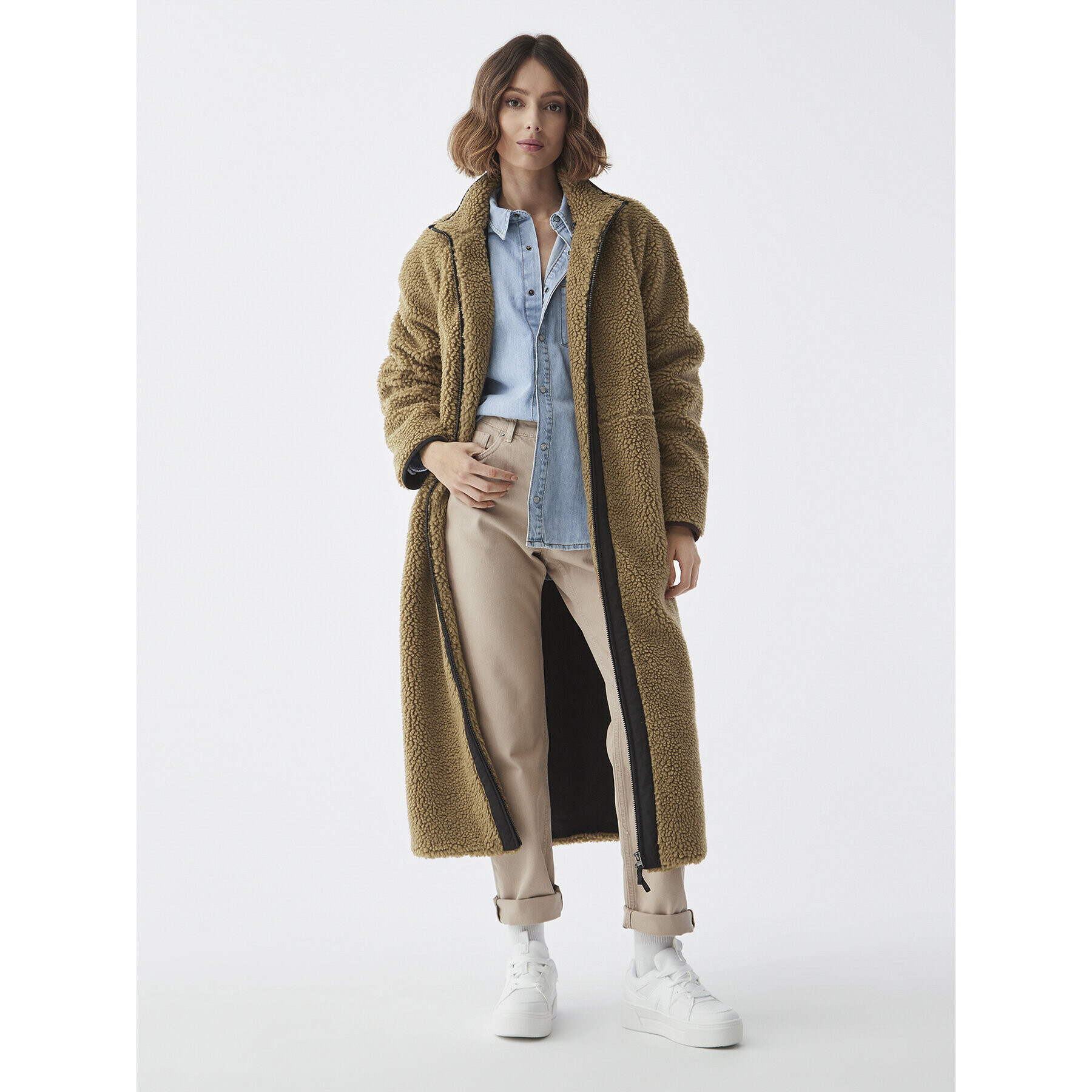 Americanos Кожух Manitoba Кафяв Relaxed Fit - Pepit.bg