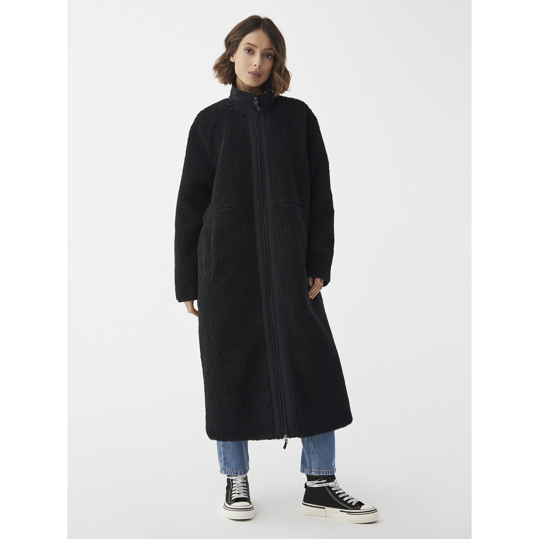 Americanos Кожух Manitoba Черен Relaxed Fit - Pepit.bg