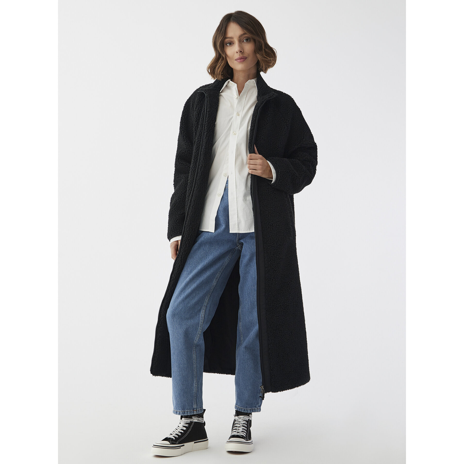 Americanos Кожух Manitoba Черен Relaxed Fit - Pepit.bg