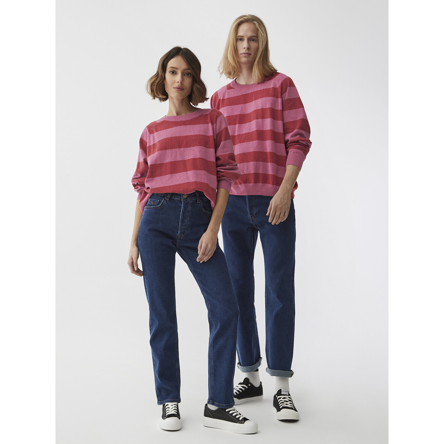 Americanos Пуловер Unisex Aberdeen Цветен Relaxed Fit - Pepit.bg