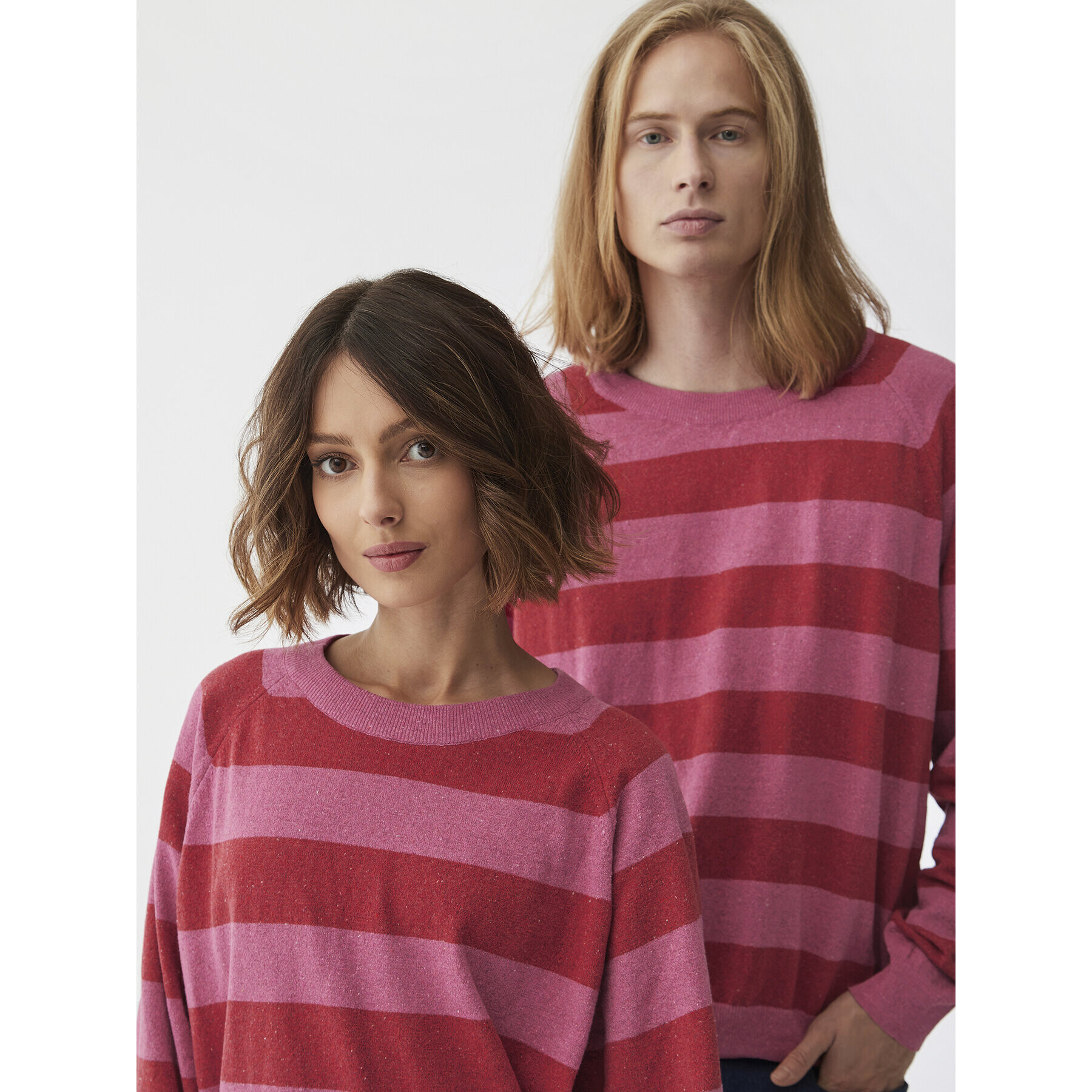 Americanos Пуловер Unisex Aberdeen Цветен Relaxed Fit - Pepit.bg