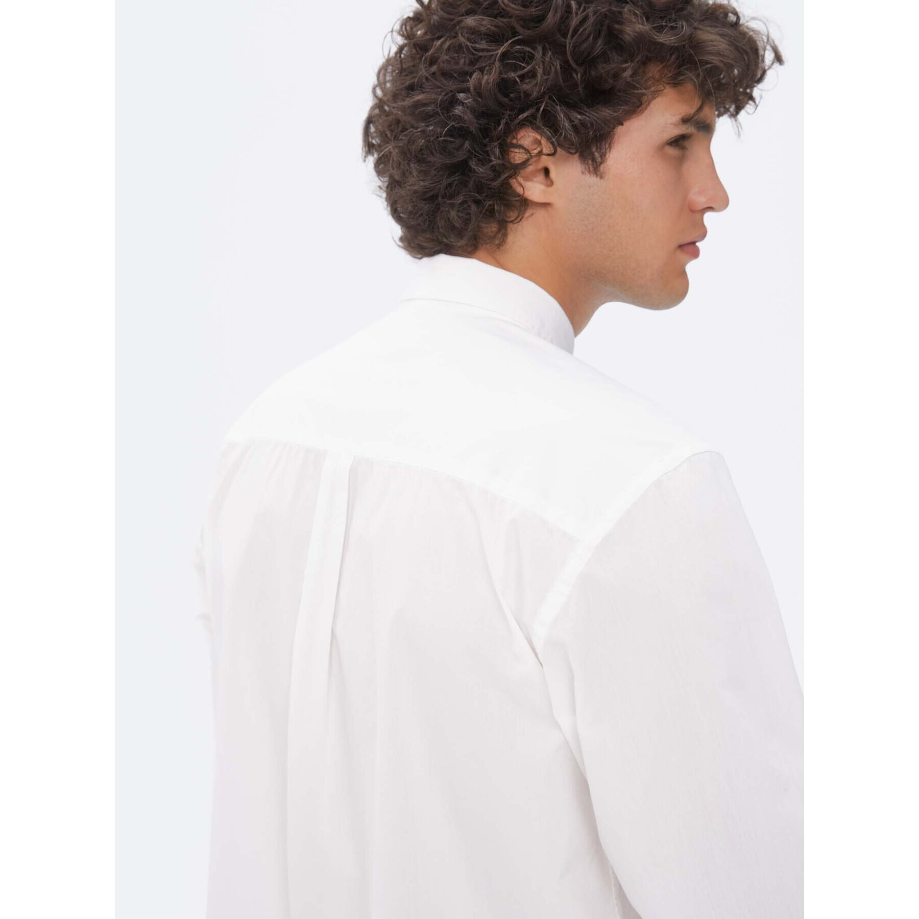 Americanos Риза Unisex Memphis Бял Relaxed Fit - Pepit.bg