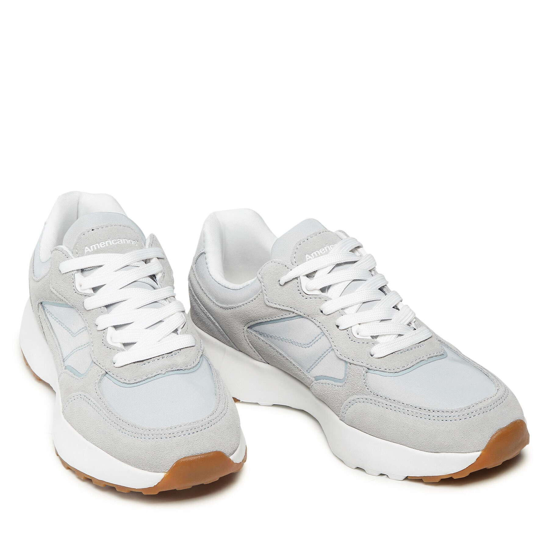 Americanos Сникърси WP-SS22W-T0002 Сив - Pepit.bg
