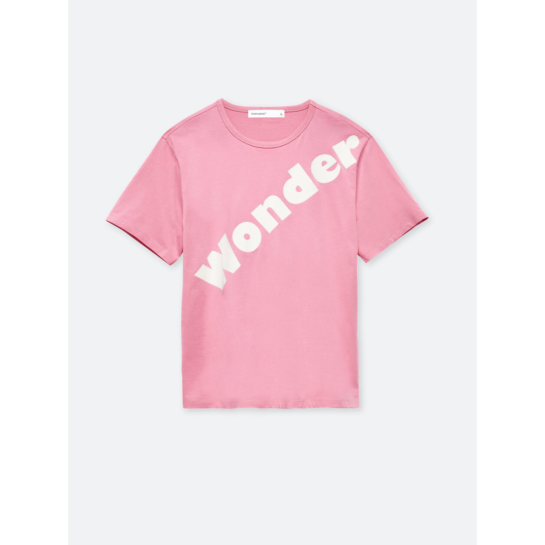 Americanos Тишърт Unisex Fargo Бежов Relaxed Fit - Pepit.bg