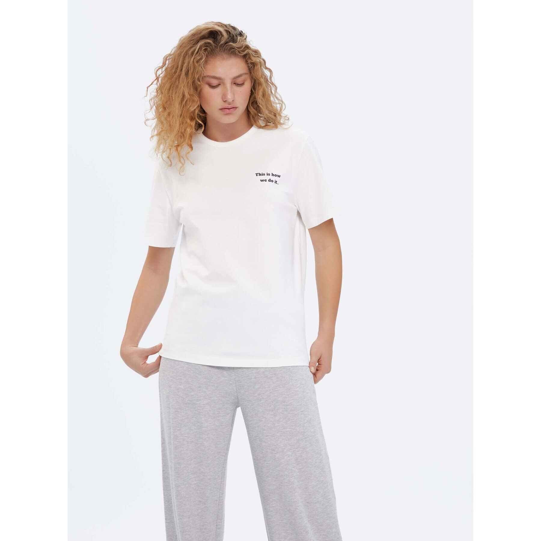 Americanos Тишърт Unisex Fargo Бял Relaxed Fit - Pepit.bg