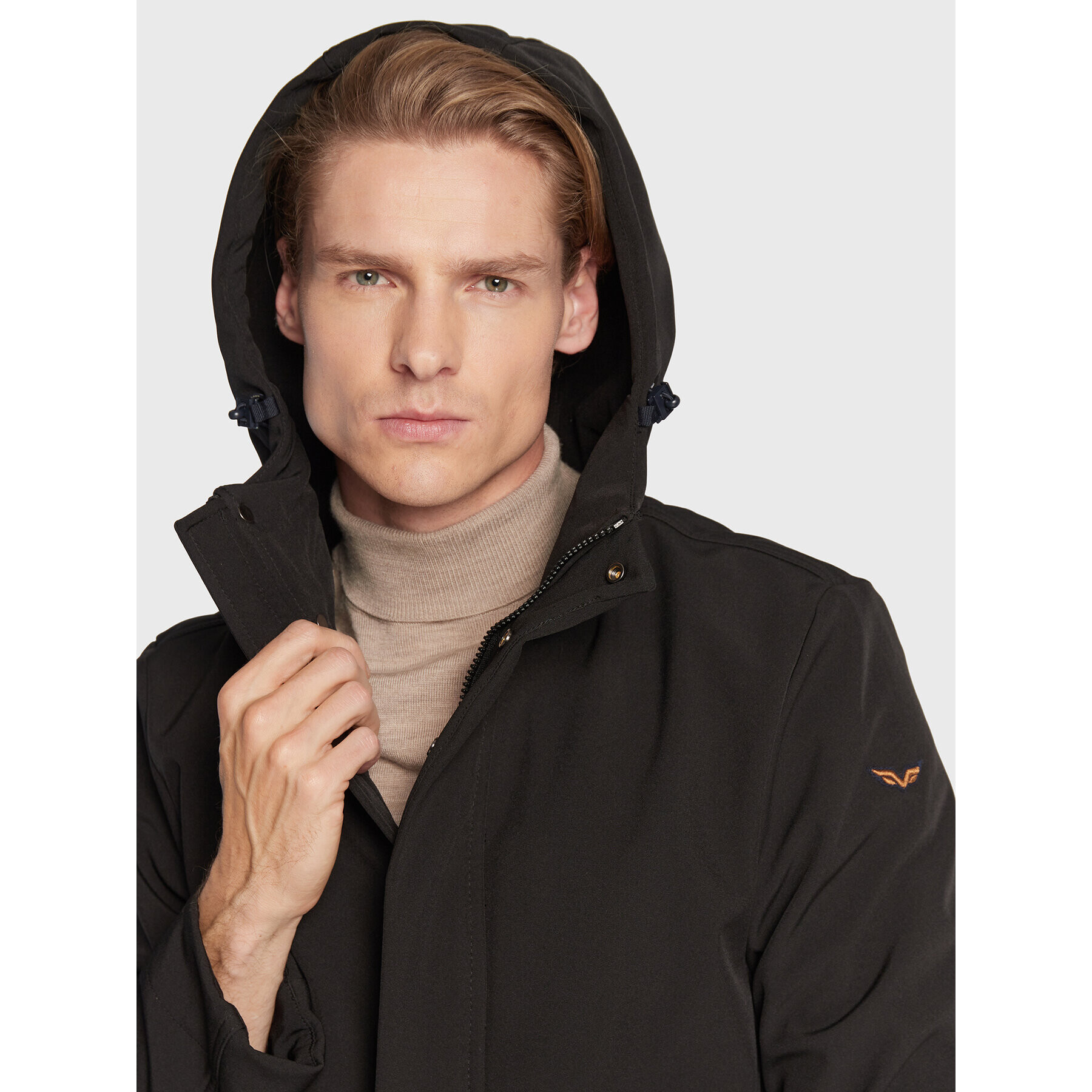 Armata di Mare Преходно яке 5332596 Черен Regular Fit - Pepit.bg