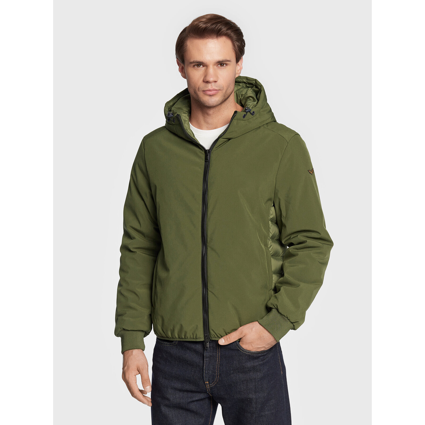 Armata di Mare Пухено яке 5331589 Зелен Regular Fit - Pepit.bg