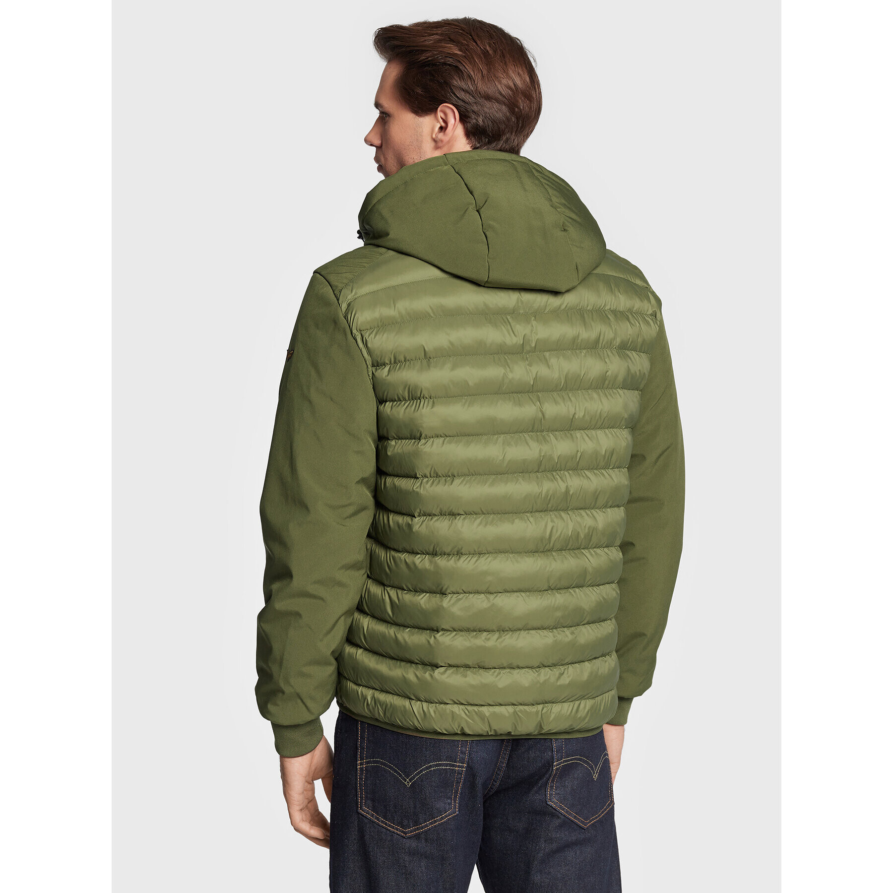 Armata di Mare Пухено яке 5331589 Зелен Regular Fit - Pepit.bg