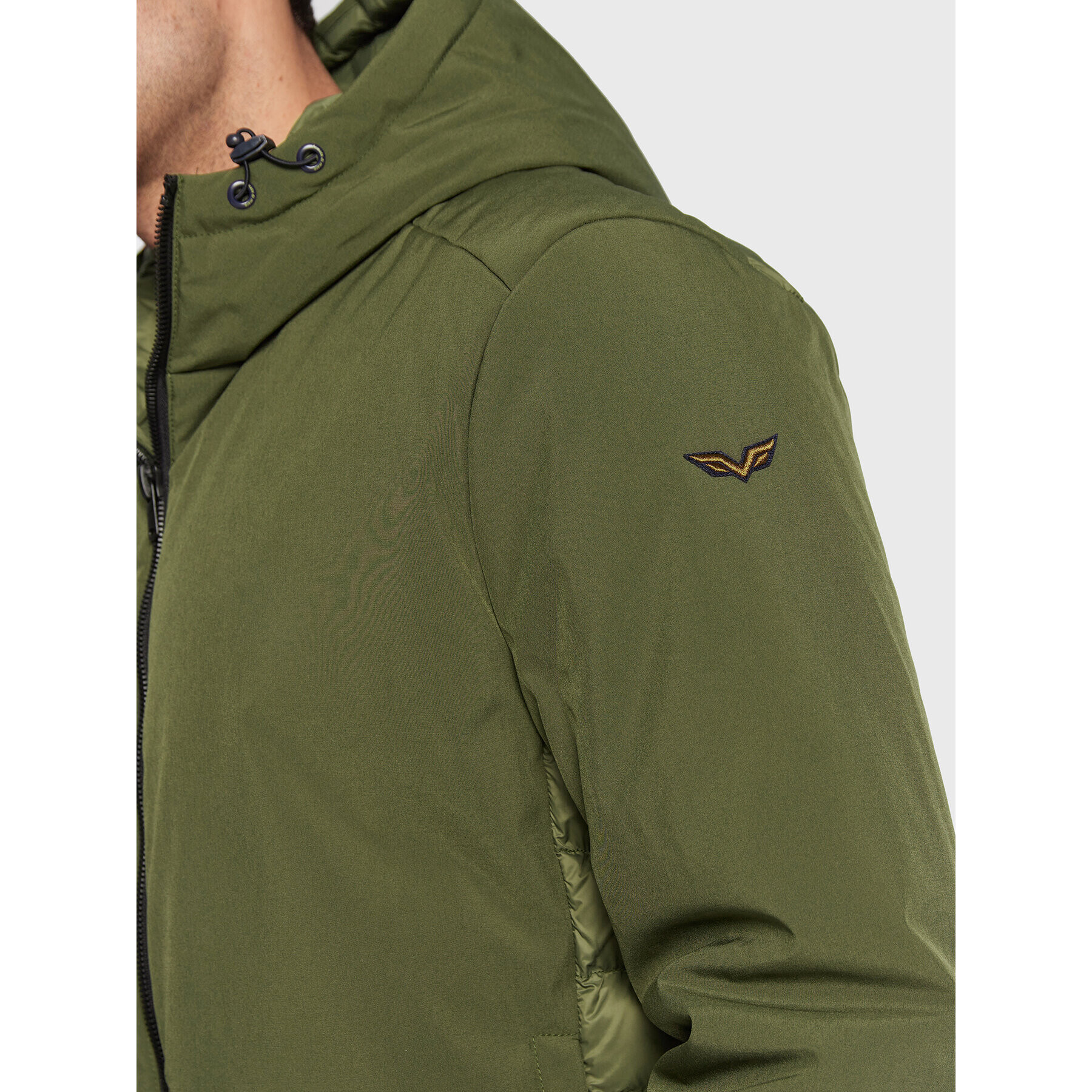 Armata di Mare Пухено яке 5331589 Зелен Regular Fit - Pepit.bg