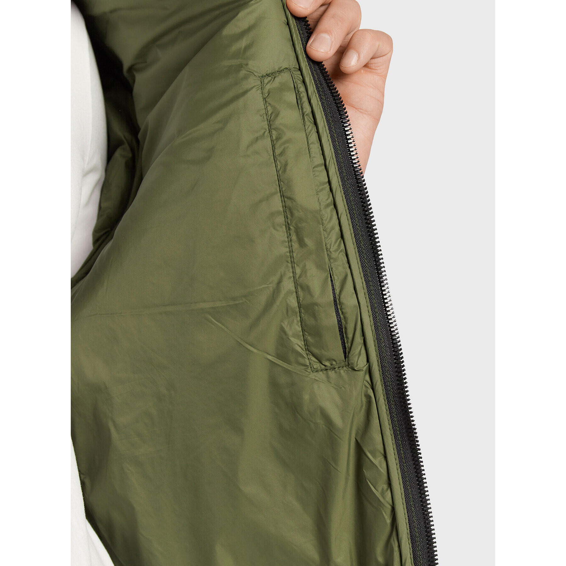 Armata di Mare Пухено яке 5331589 Зелен Regular Fit - Pepit.bg