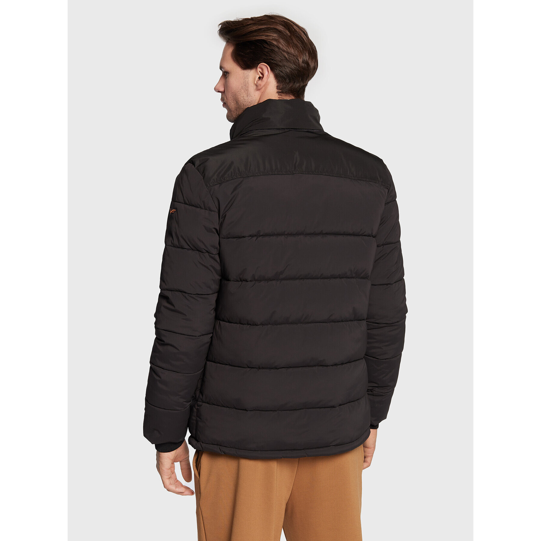 Armata di Mare Пухено яке 5332593 Черен Regular Fit - Pepit.bg