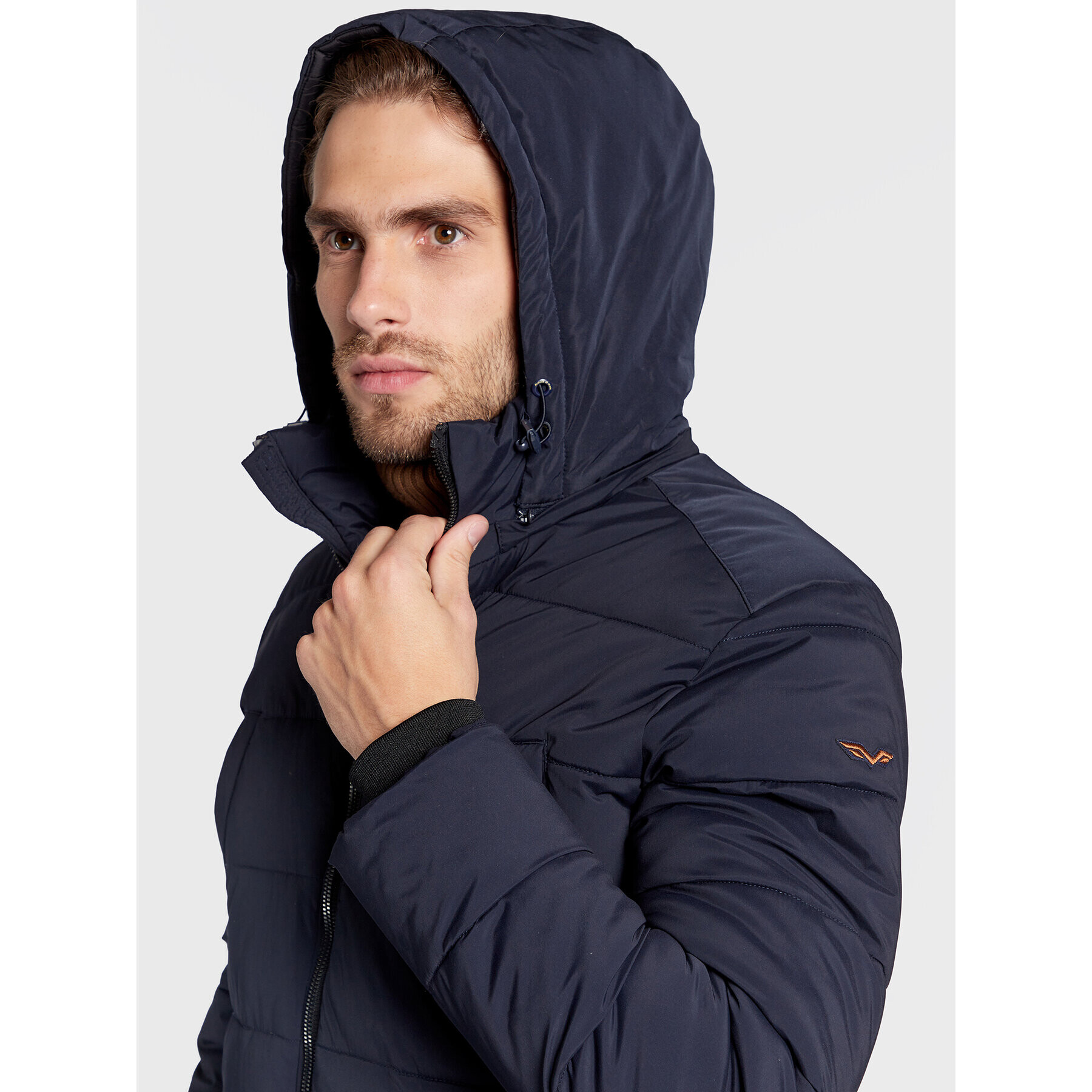 Armata di Mare Пухено яке 5332594 Тъмносин Regular Fit - Pepit.bg