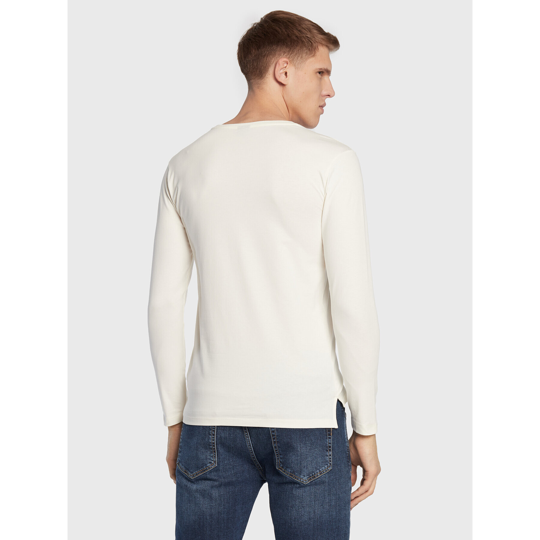Armata di Mare Тениска с дълъг ръкав 5351097 Бял Regular Fit - Pepit.bg