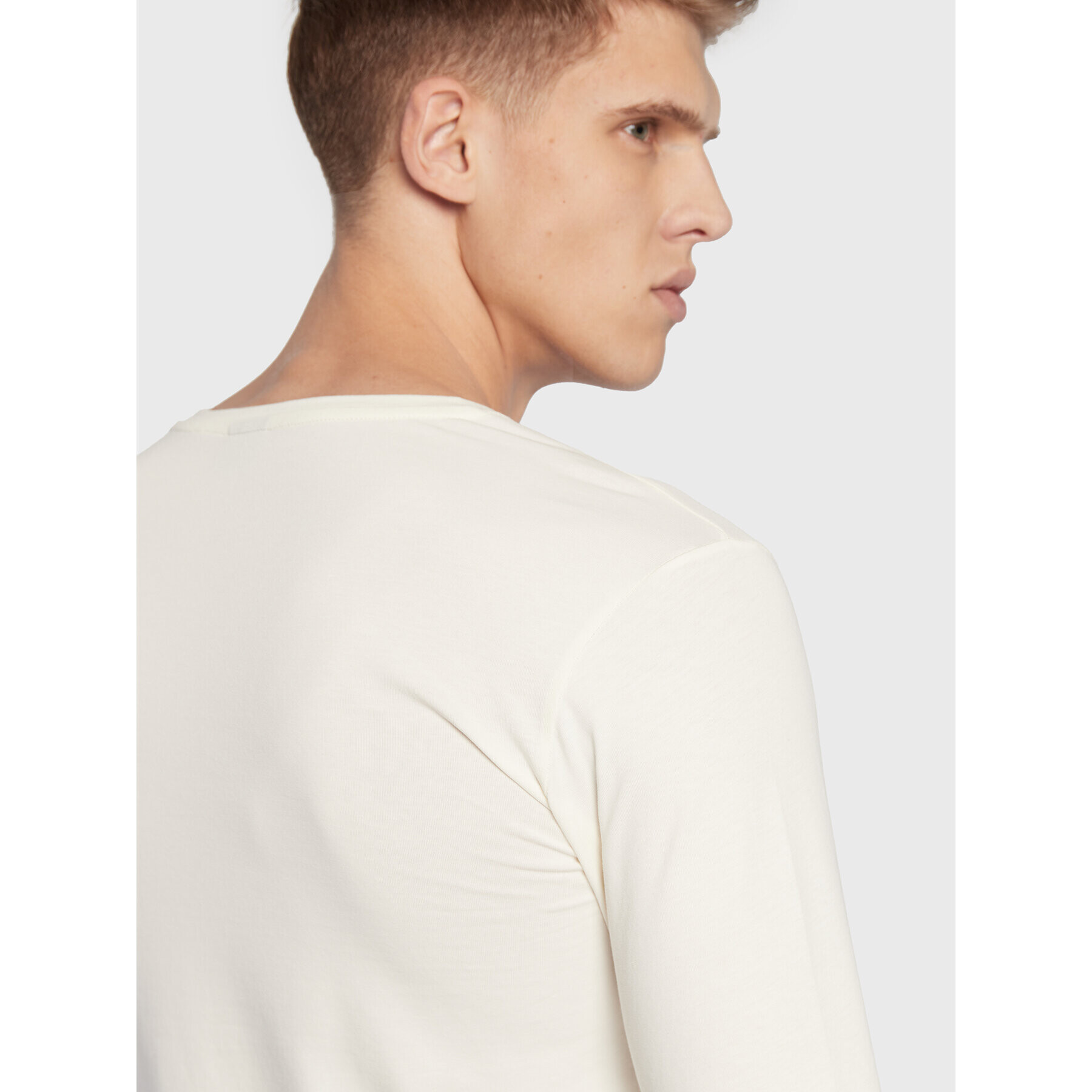 Armata di Mare Тениска с дълъг ръкав 5351097 Бял Regular Fit - Pepit.bg