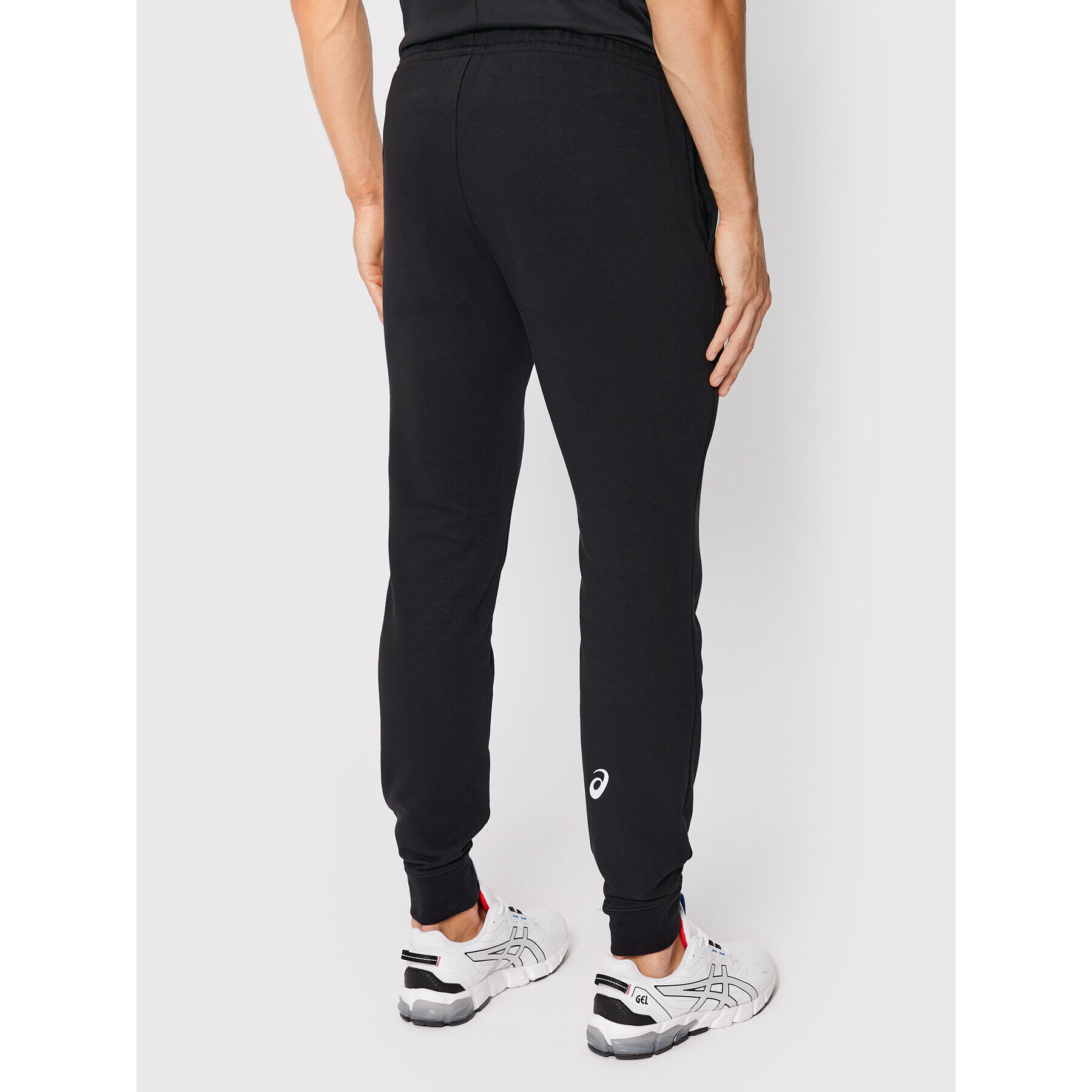 Asics Долнище анцуг Big Logo 2031A977 Черен Slim Fit - Pepit.bg