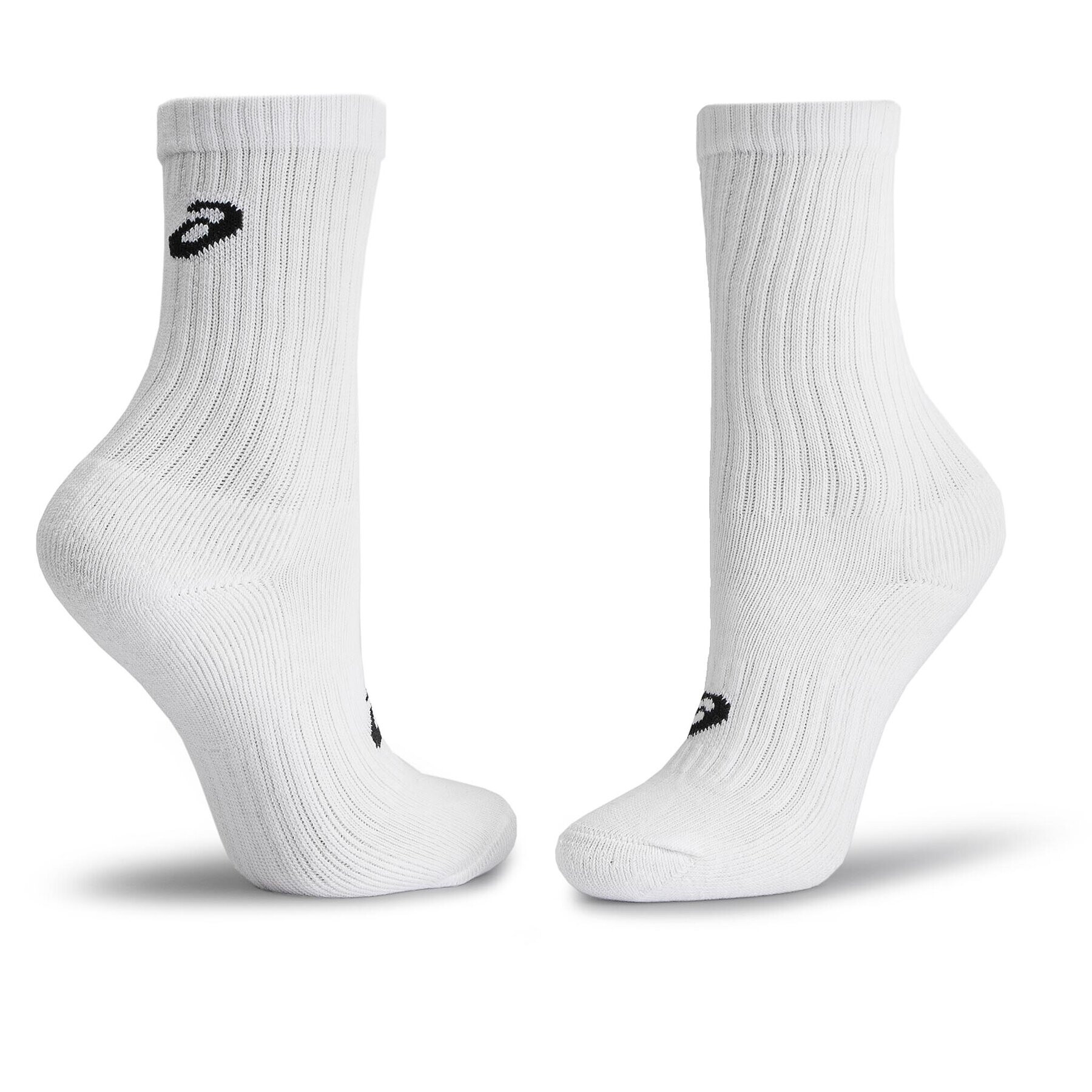 Asics Комплект 3 чифта дълги чорапи мъжки 3PPK Crew Sock 155204 Бял - Pepit.bg