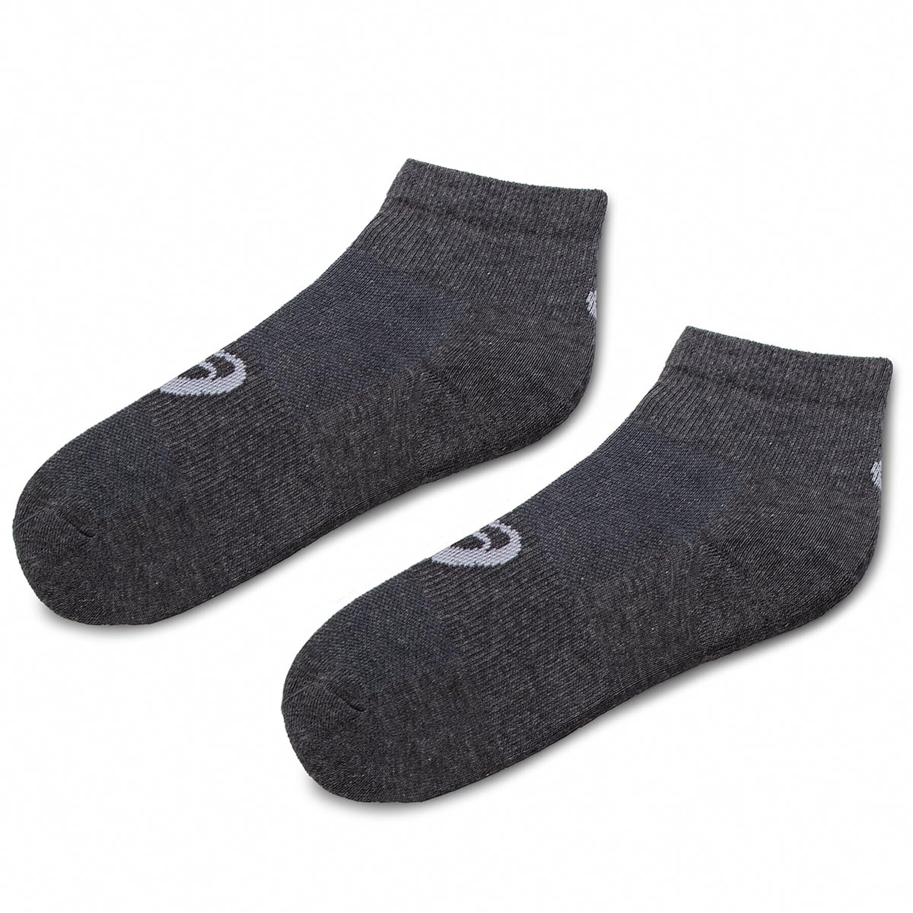 Asics Комплект 3 чифта къси чорапи унисекс 3PPK Quarter Sock 155205 Сив - Pepit.bg