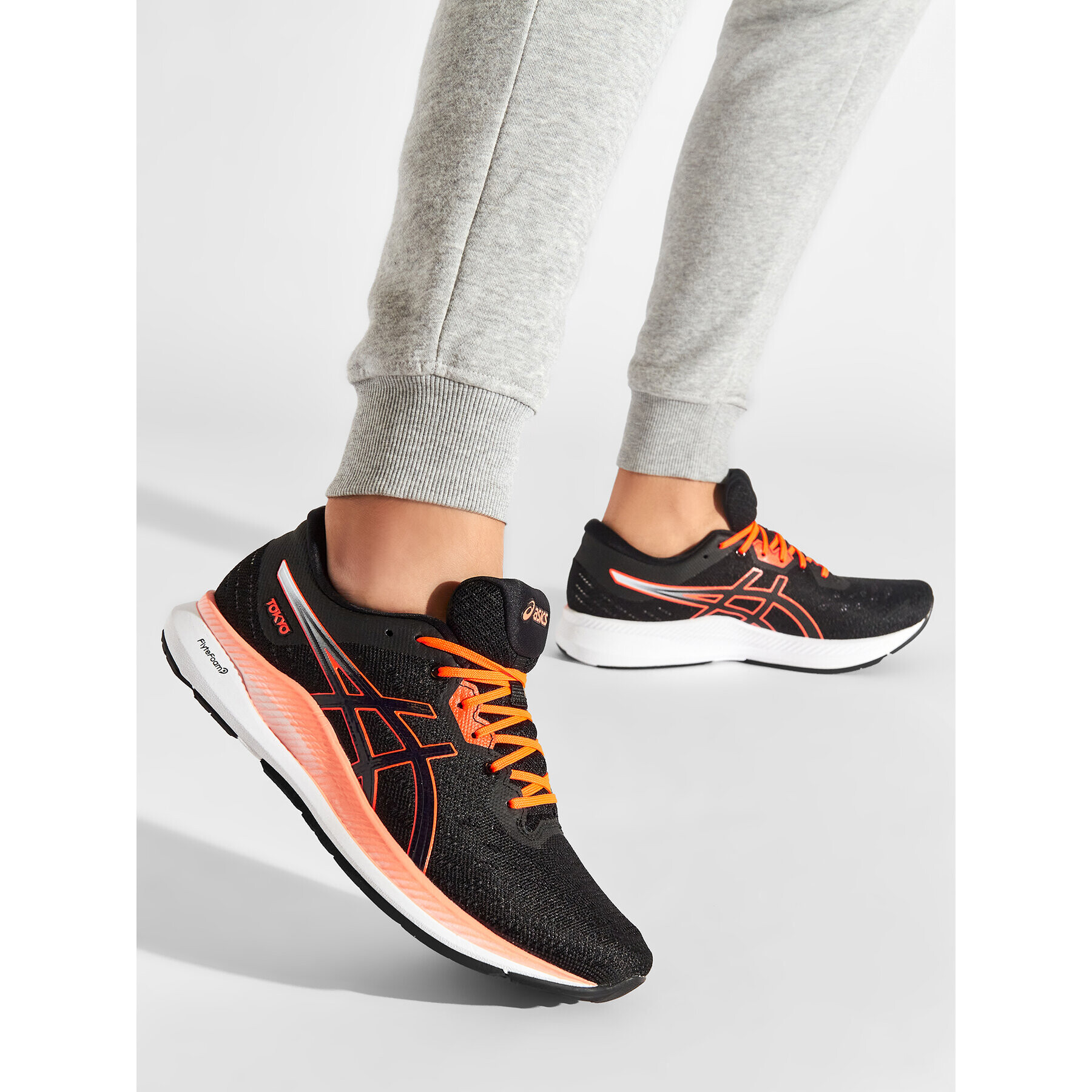 Asics Обувки EvoRide Tokyo 1011B076 Черен - Pepit.bg
