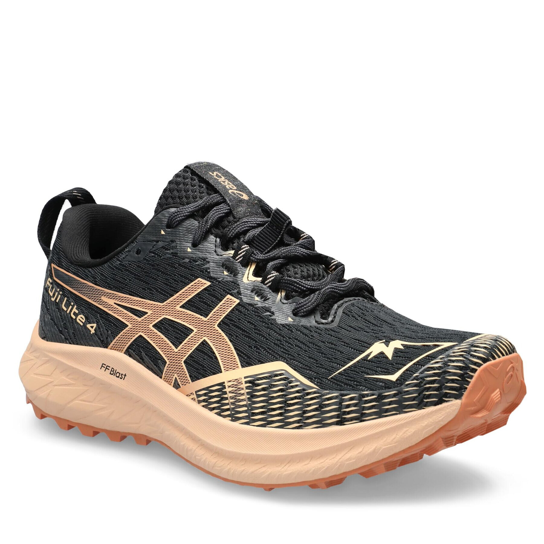 Asics Обувки Fuji Lite 4 1012B514 Черен - Pepit.bg