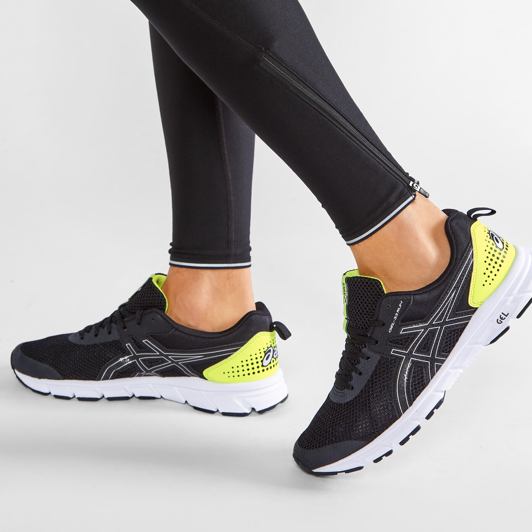 Asics Обувки Gel-33 Run 1011A638 Черен - Pepit.bg