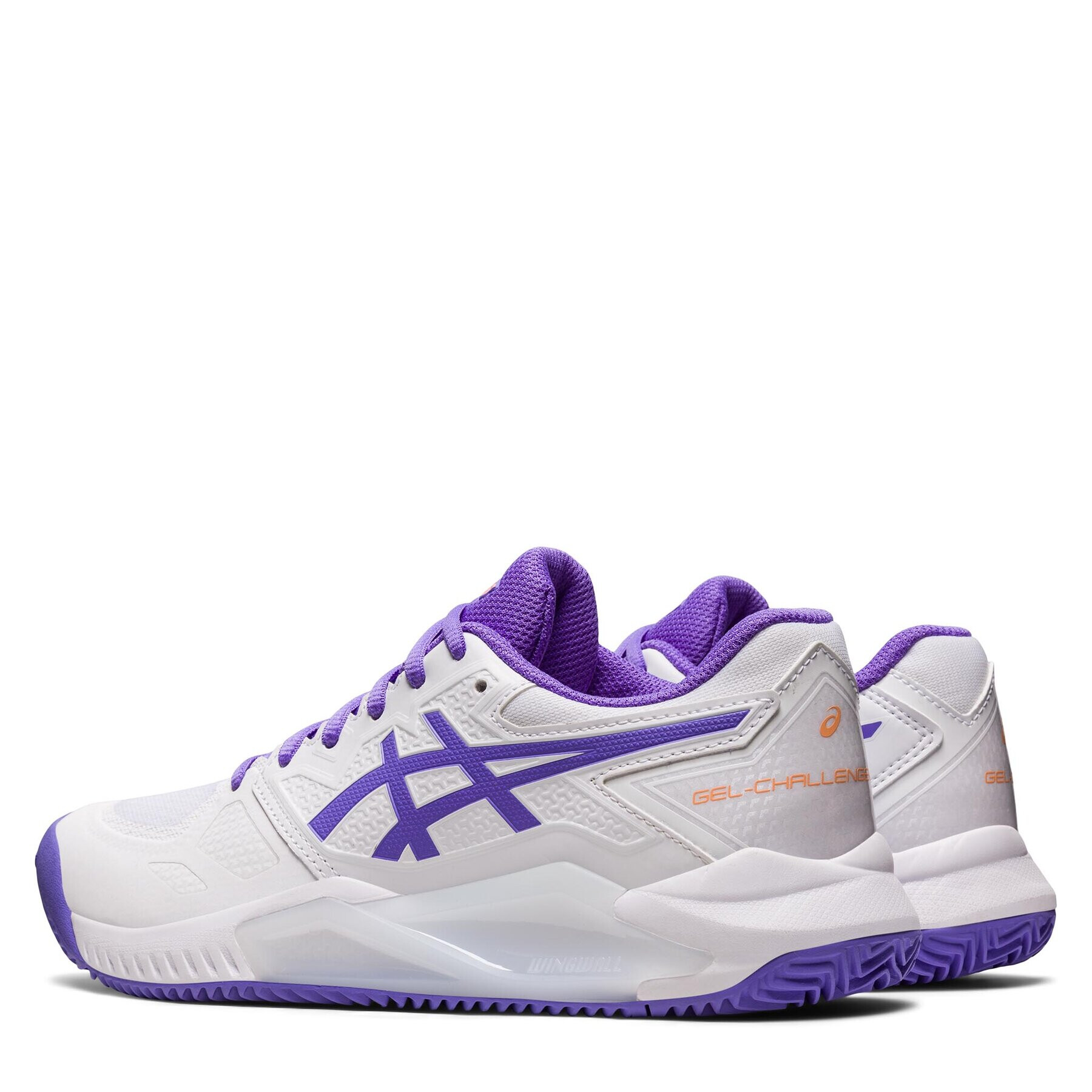 Asics Обувки Gel-Challenger 13 Clay 1042A165 Бял - Pepit.bg