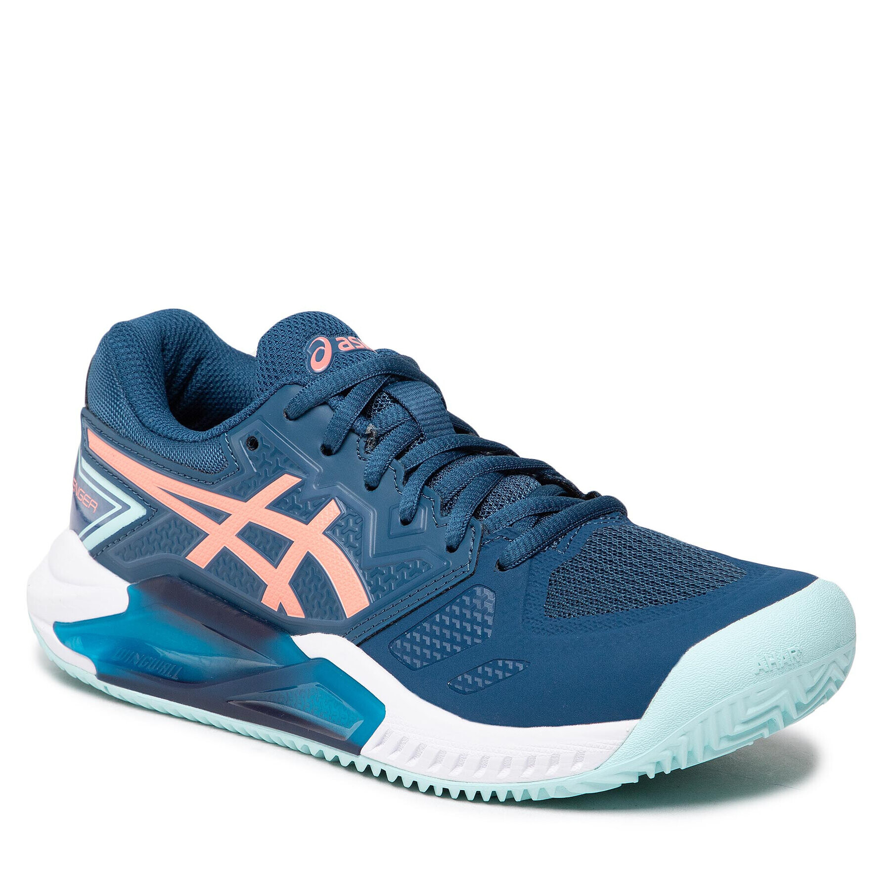 Asics Обувки Gel-Challenger 13 Clay 1042A165 Тъмносин - Pepit.bg