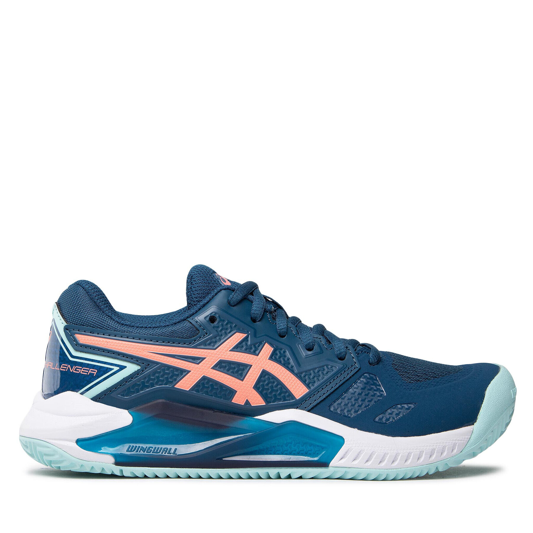 Asics Обувки Gel-Challenger 13 Clay 1042A165 Тъмносин - Pepit.bg