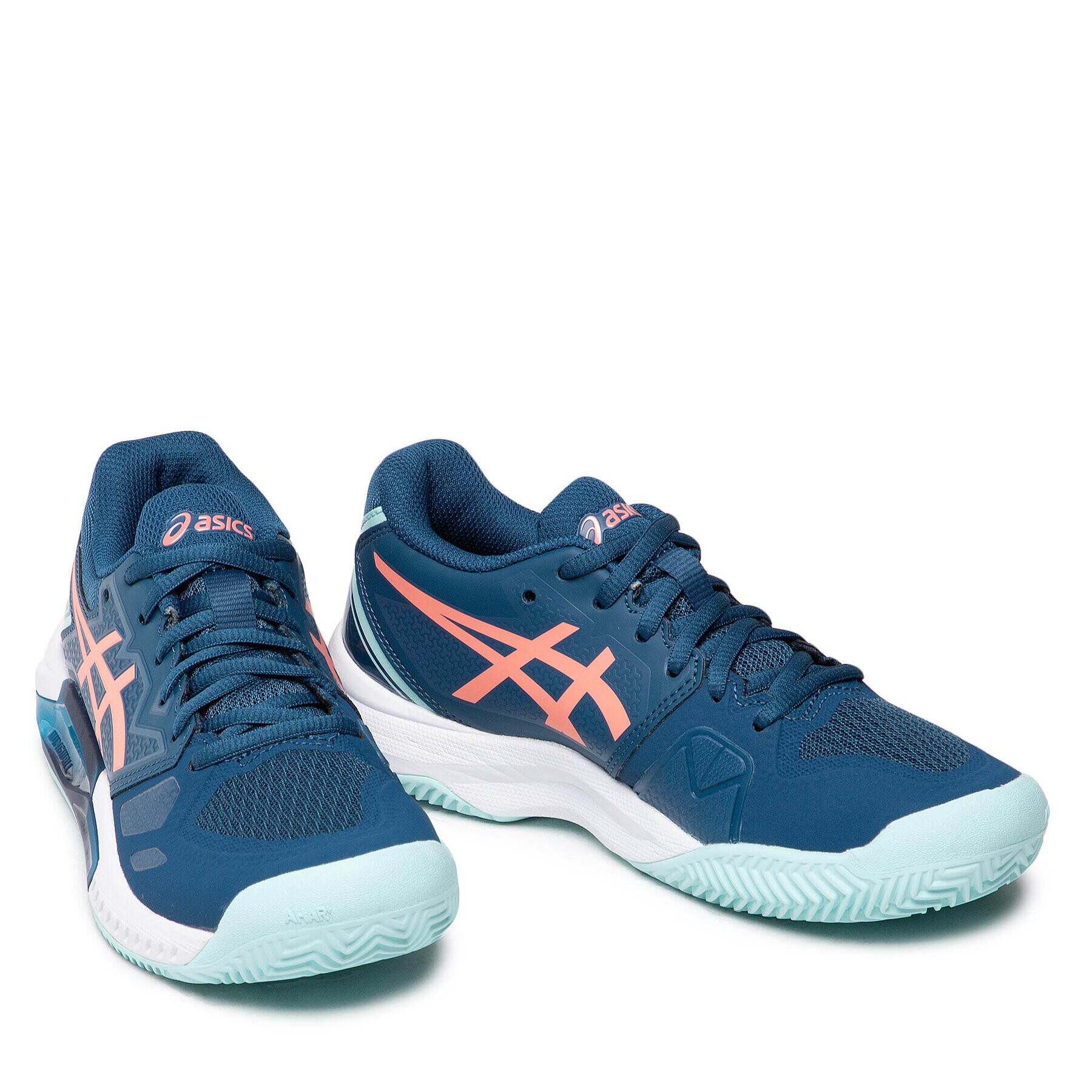 Asics Обувки Gel-Challenger 13 Clay 1042A165 Тъмносин - Pepit.bg