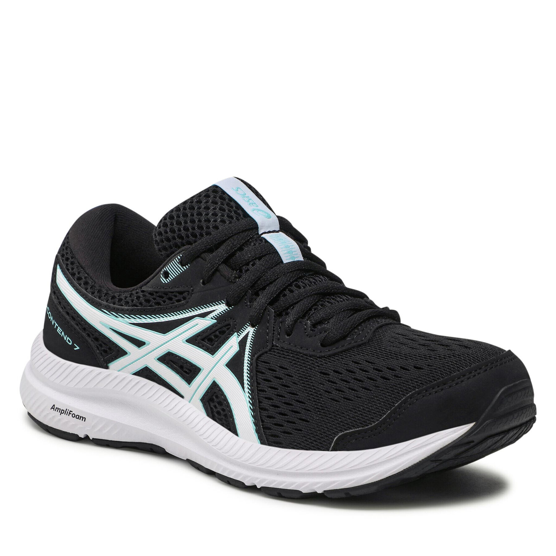 Asics Обувки Gel-Contend 7 1012A911 Черен - Pepit.bg