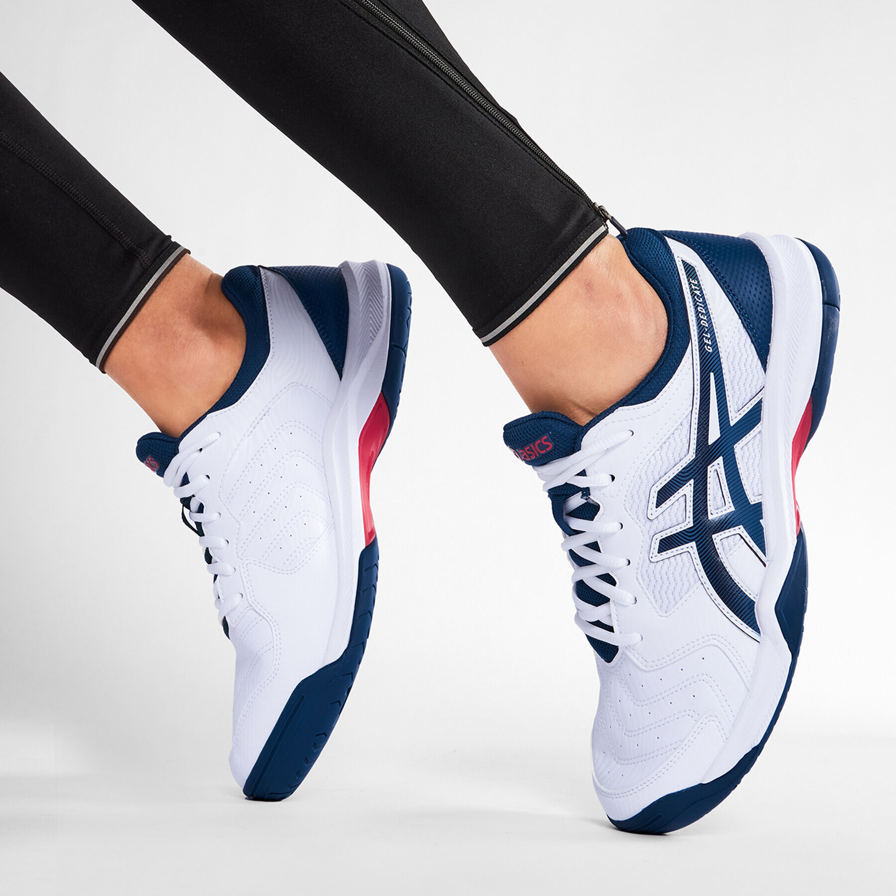 Asics Обувки Gel-Dedicate 6 1041A074 Бял - Pepit.bg