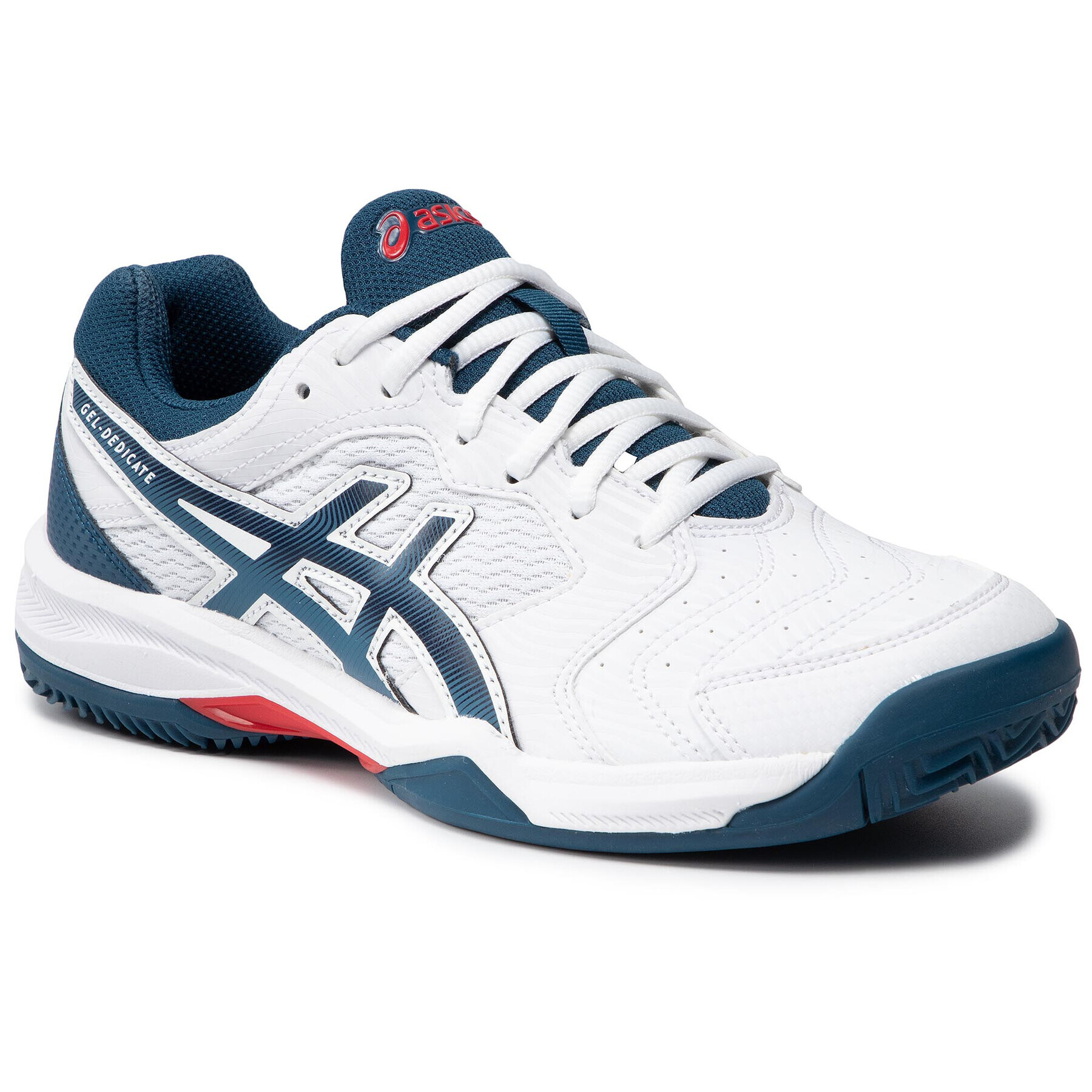 Asics Обувки Gel-Dedicate 6 Clay 1041A080 Бял - Pepit.bg