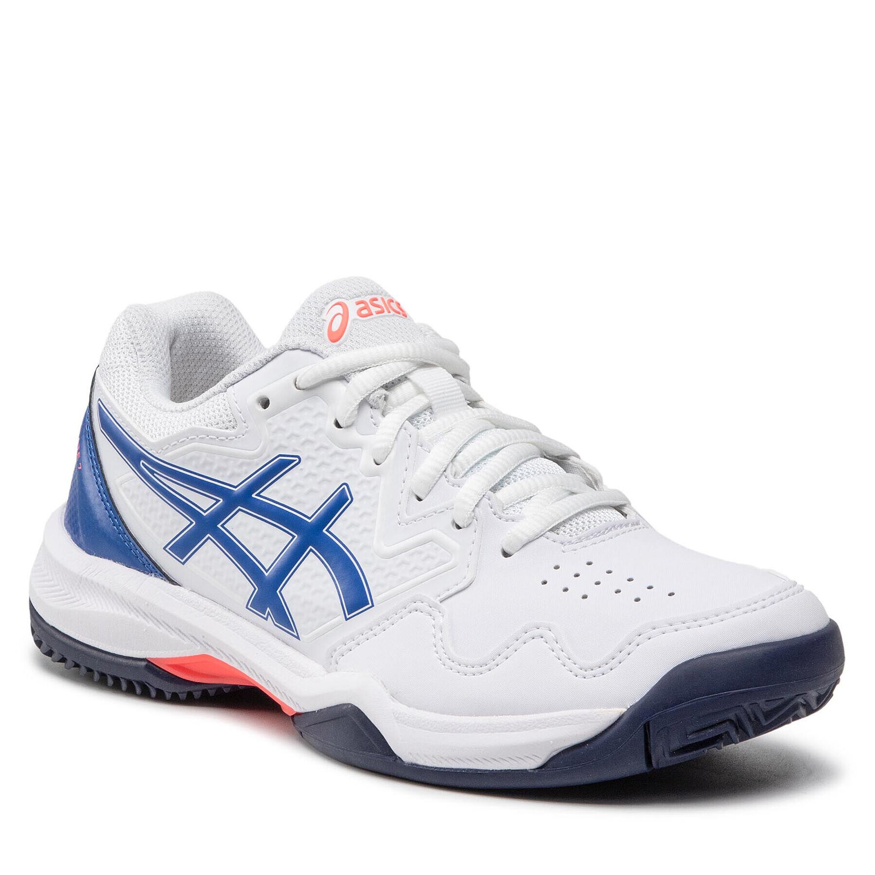Asics Обувки Gel-Dedicate 7 Clay 1042A168 Бял - Pepit.bg