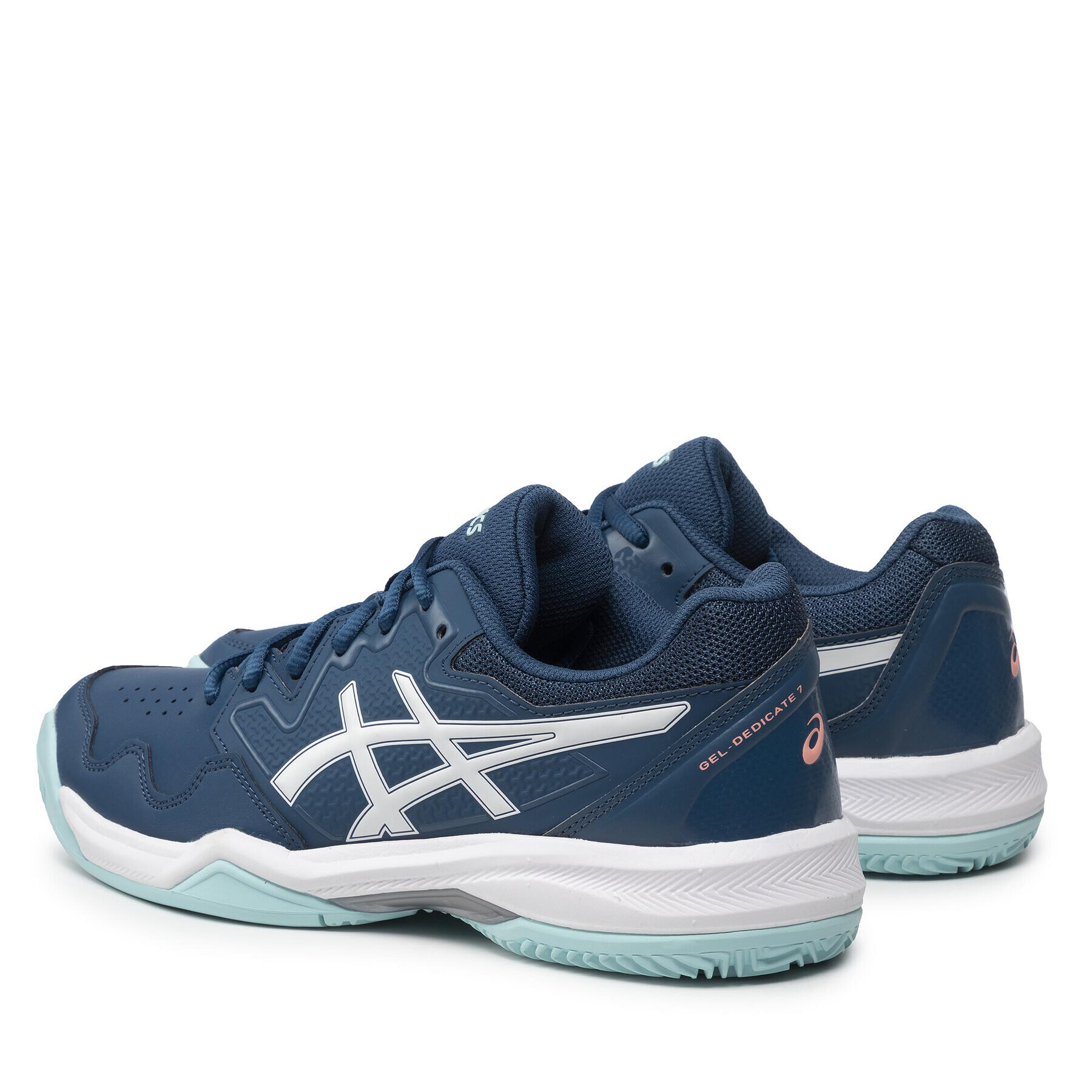 Asics Обувки Gel-Dedicate 7 Clay 1042A168 Тъмносин - Pepit.bg