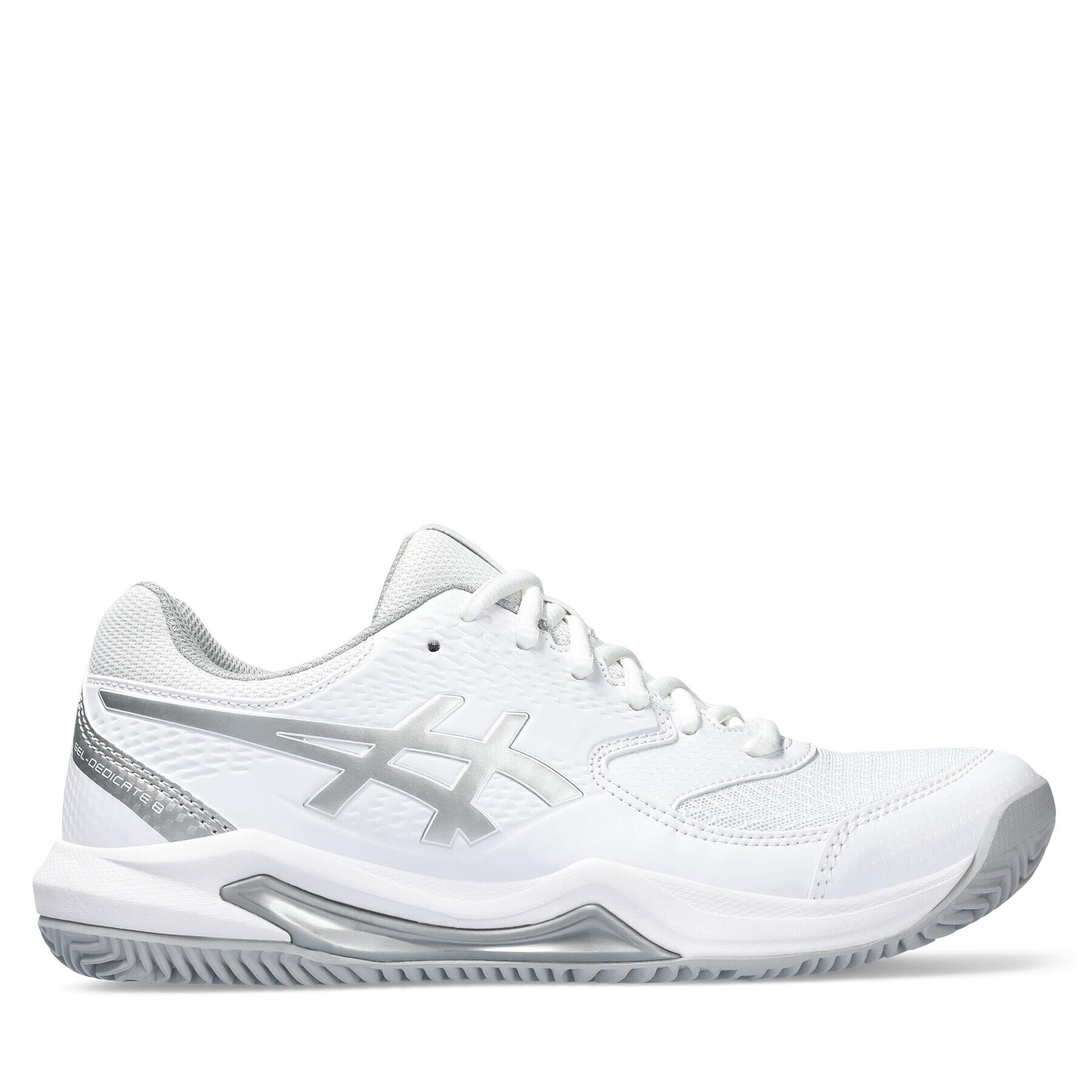 Asics Обувки Gel-Dedicate 8 Clay 1042A255 Бял - Pepit.bg