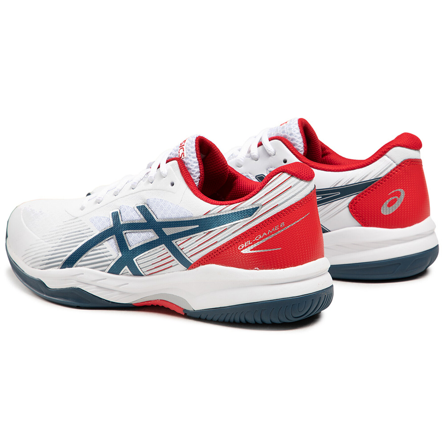 Asics Обувки Gel-Game 8 1041A192 Бял - Pepit.bg