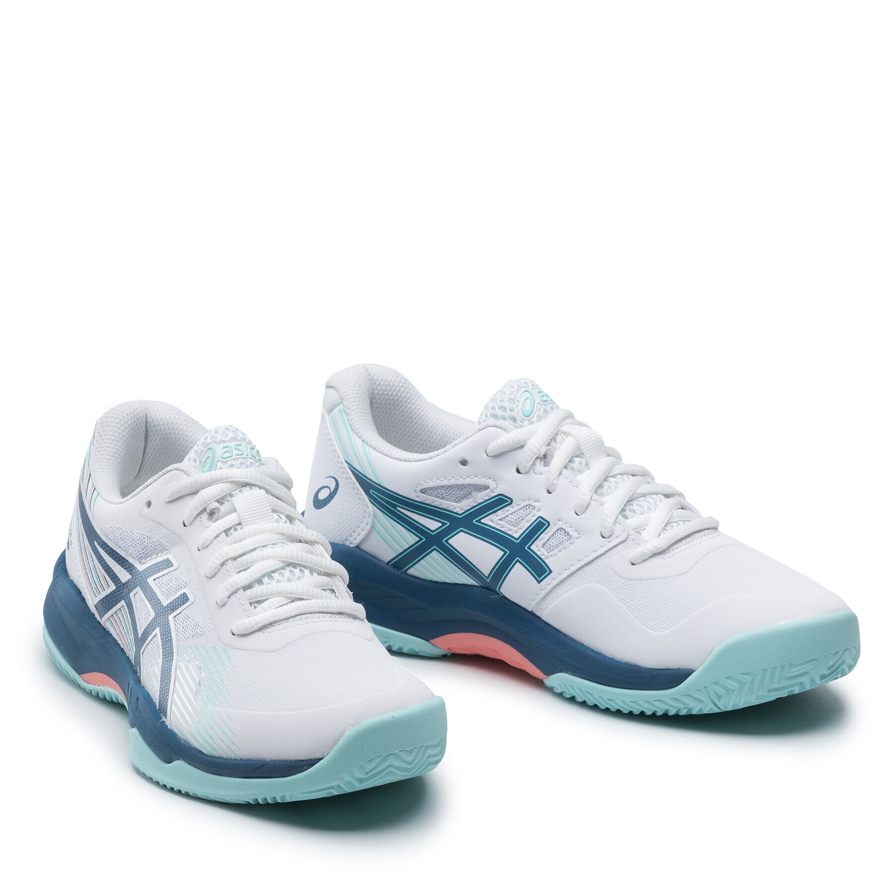 Asics Обувки Gel-Game 8 Clay/Oc 1042A151 Бял - Pepit.bg