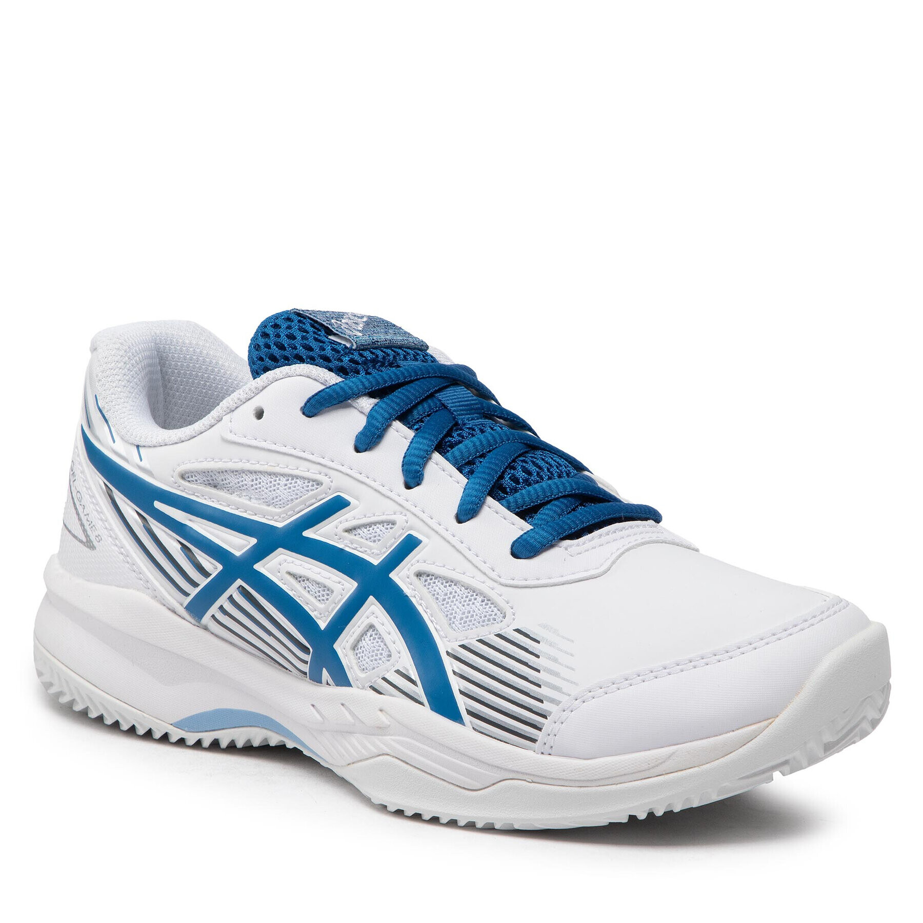 Asics Обувки Gel-Game 8 Gs Clay/Oc 1044A050 Бял - Pepit.bg