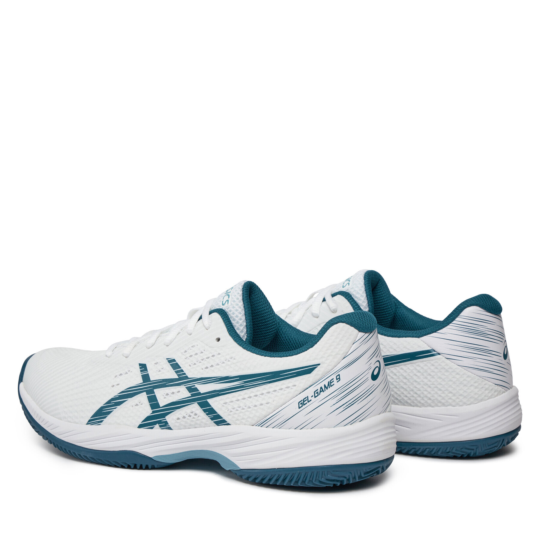 Asics Обувки Gel-Game 9 Clay/Oc 1041A358 Бял - Pepit.bg