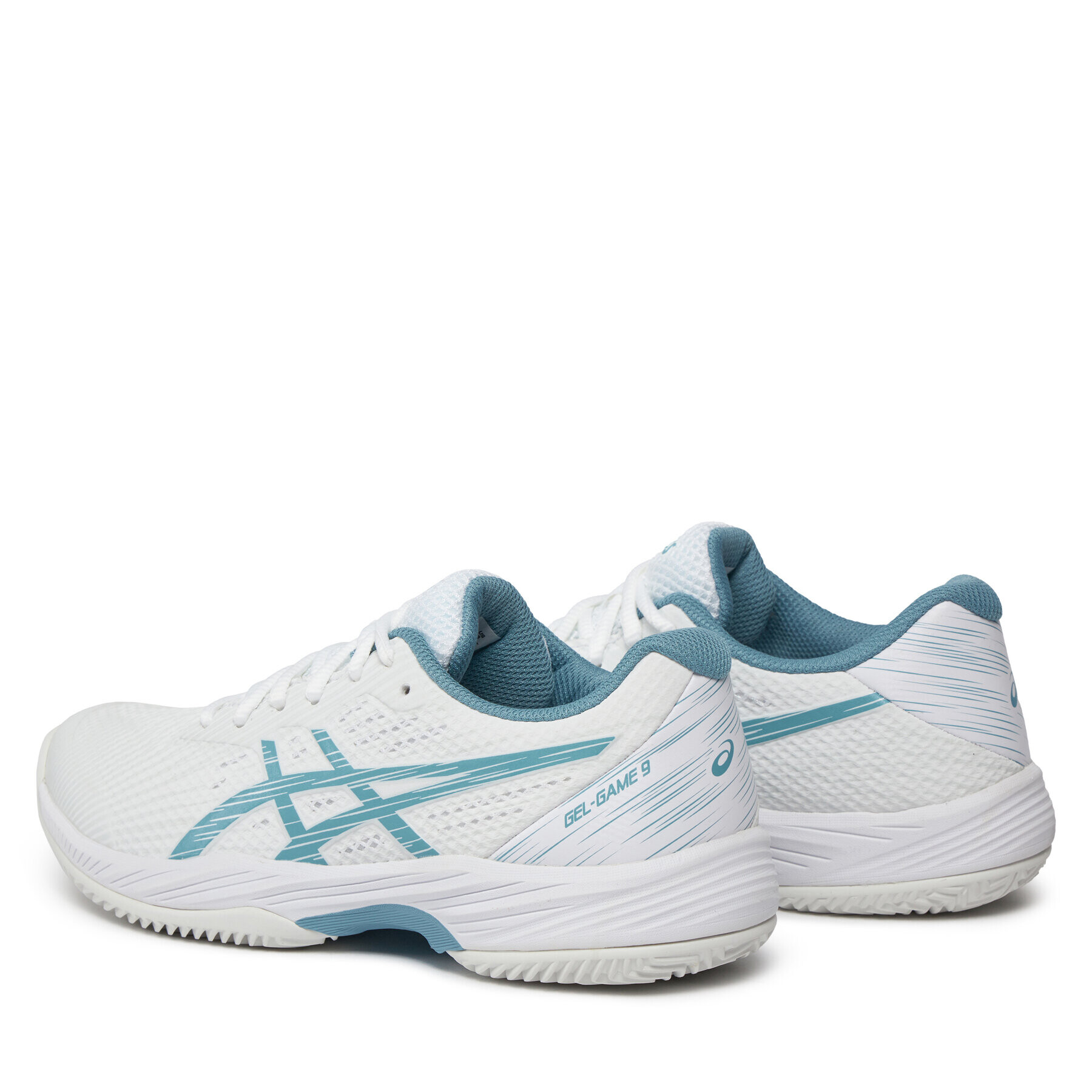 Asics Обувки Gel game 9 Clay/Oc 1042A217 Бял - Pepit.bg