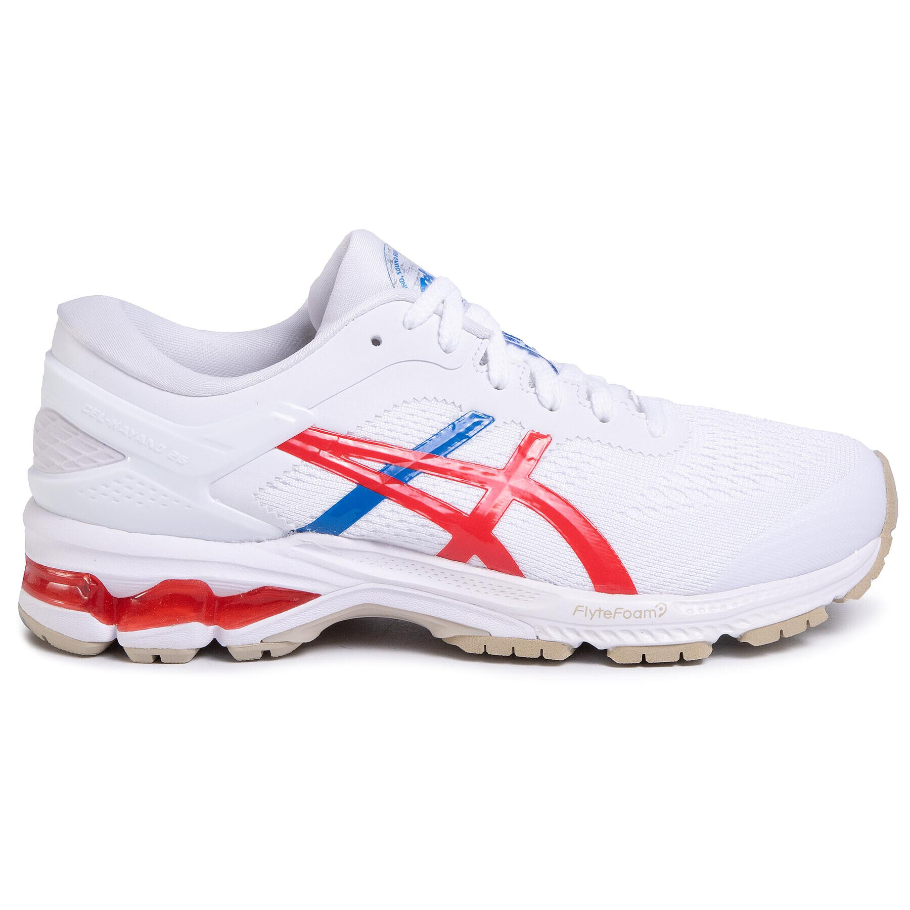 Asics Обувки Gel-Kayano 26 1012A654 Бял - Pepit.bg