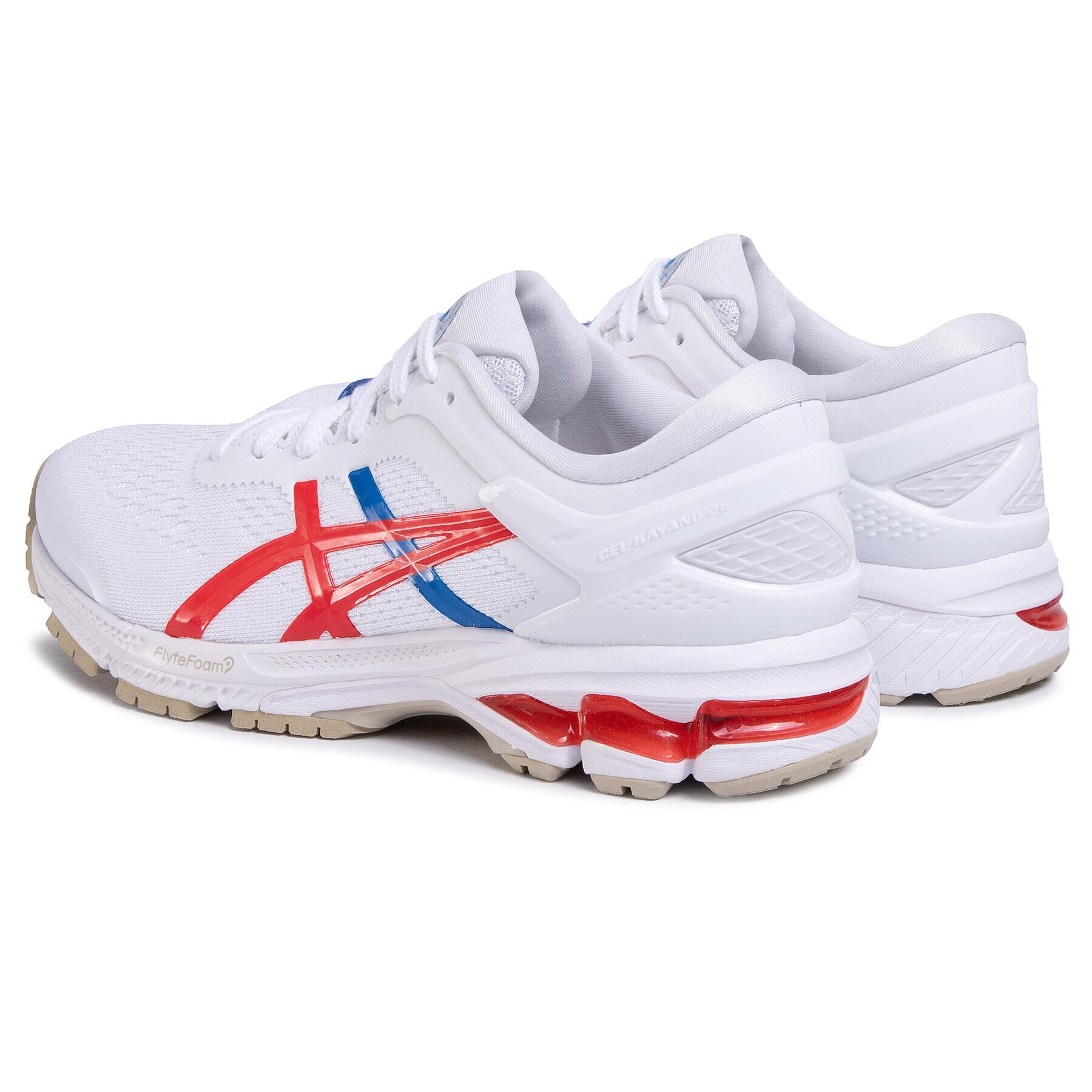 Asics Обувки Gel-Kayano 26 1012A654 Бял - Pepit.bg