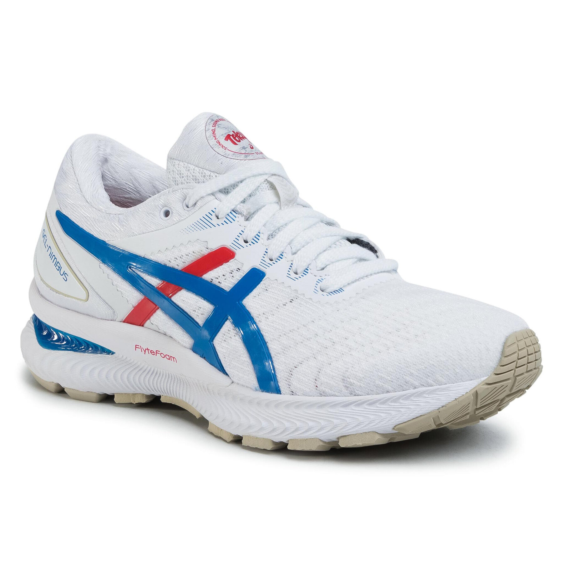 Asics Обувки Gel-Nimbus 22 1012A665 Бял - Pepit.bg