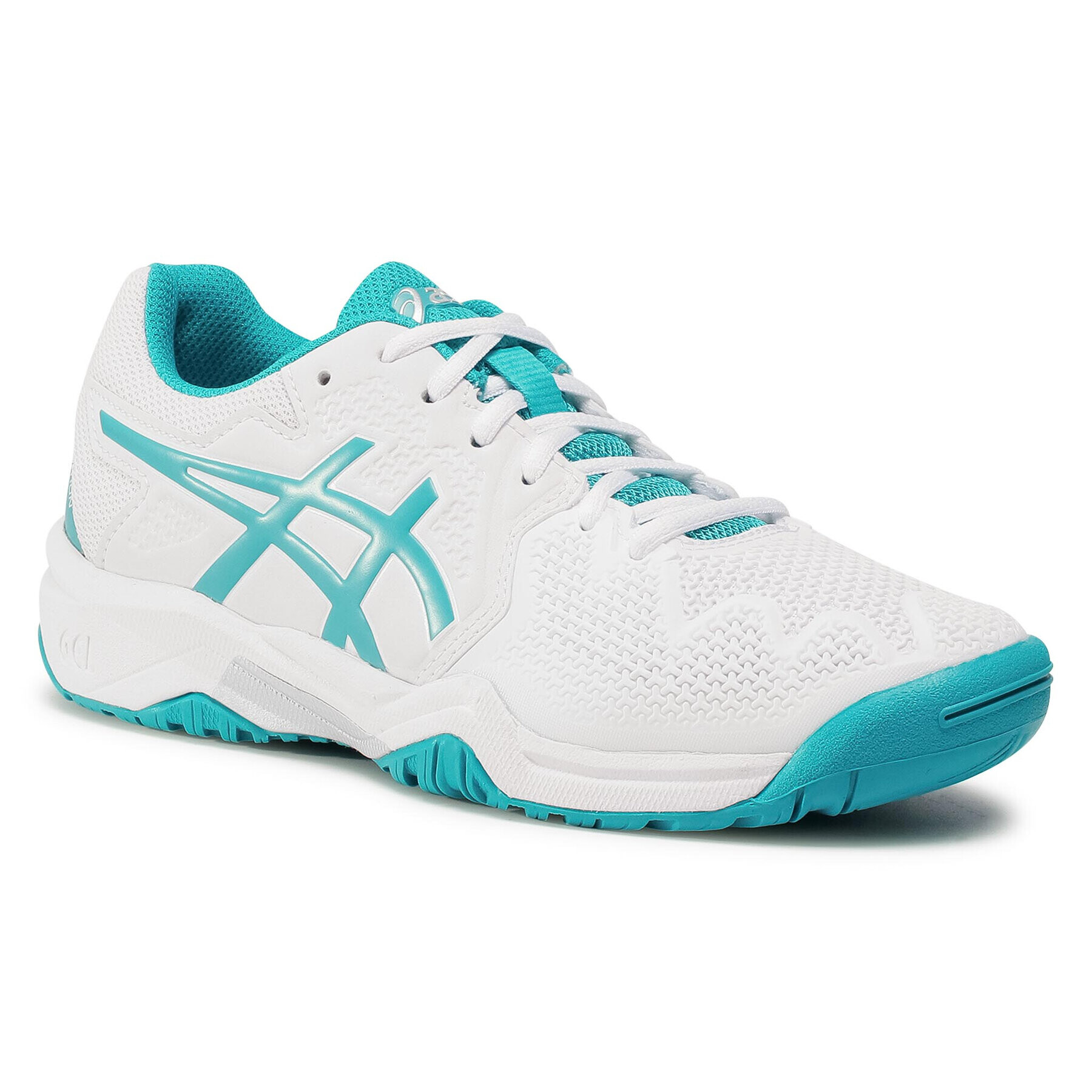 Asics Обувки Gel-Resolution 8 Gs 1044A018 Бял - Pepit.bg