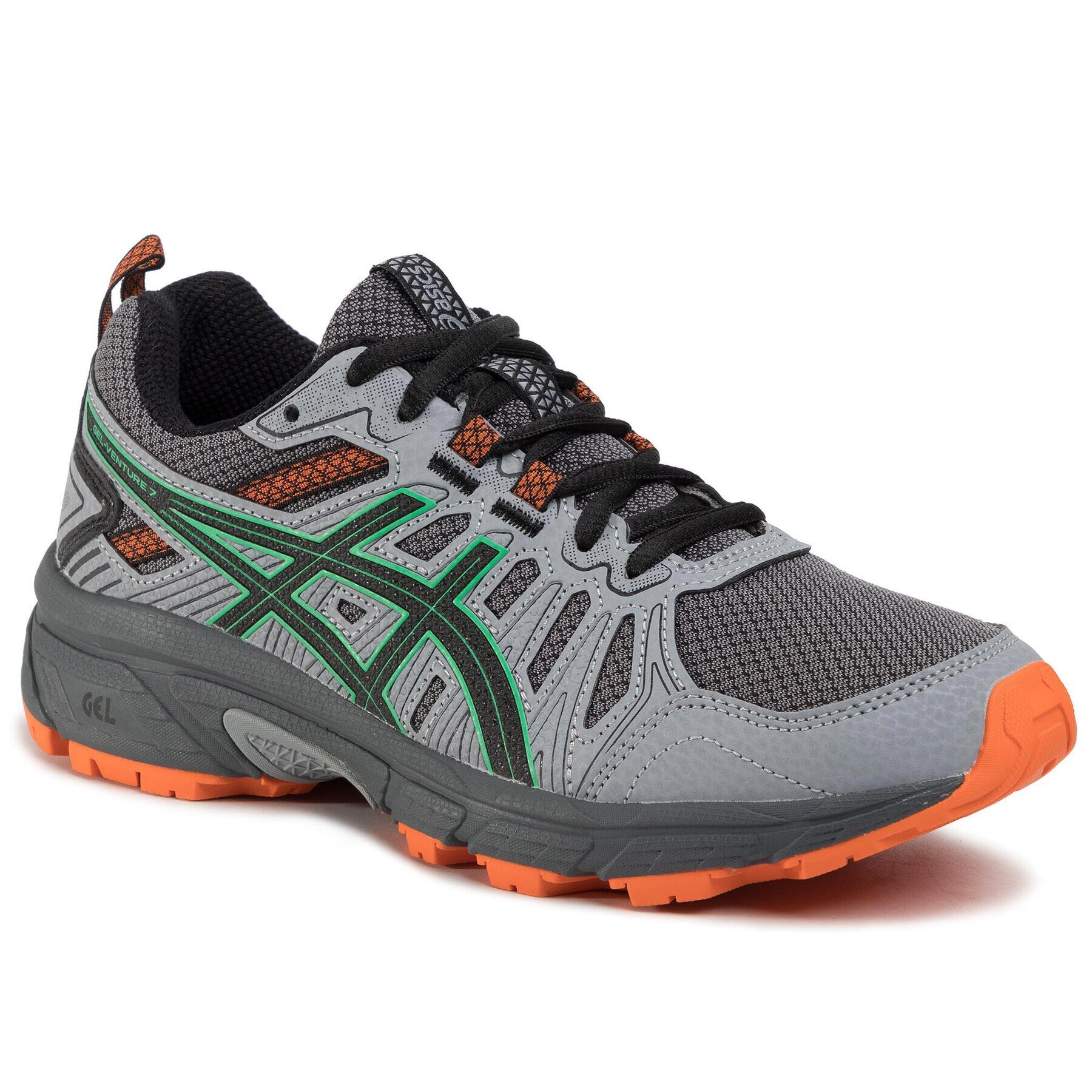 Asics Обувки Gel-Venture 7 Gs 1014A072 Сив - Pepit.bg