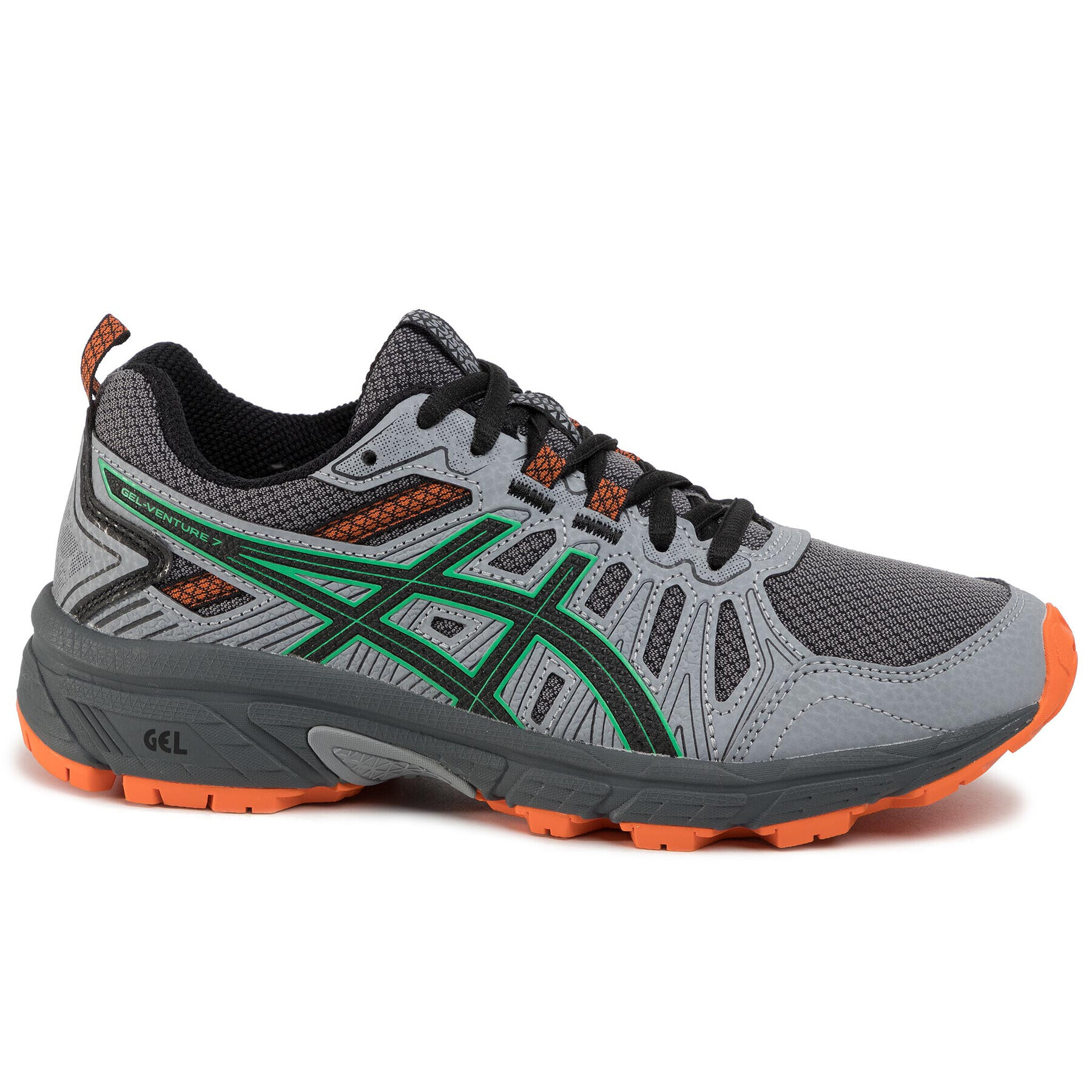 Asics Обувки Gel-Venture 7 Gs 1014A072 Сив - Pepit.bg