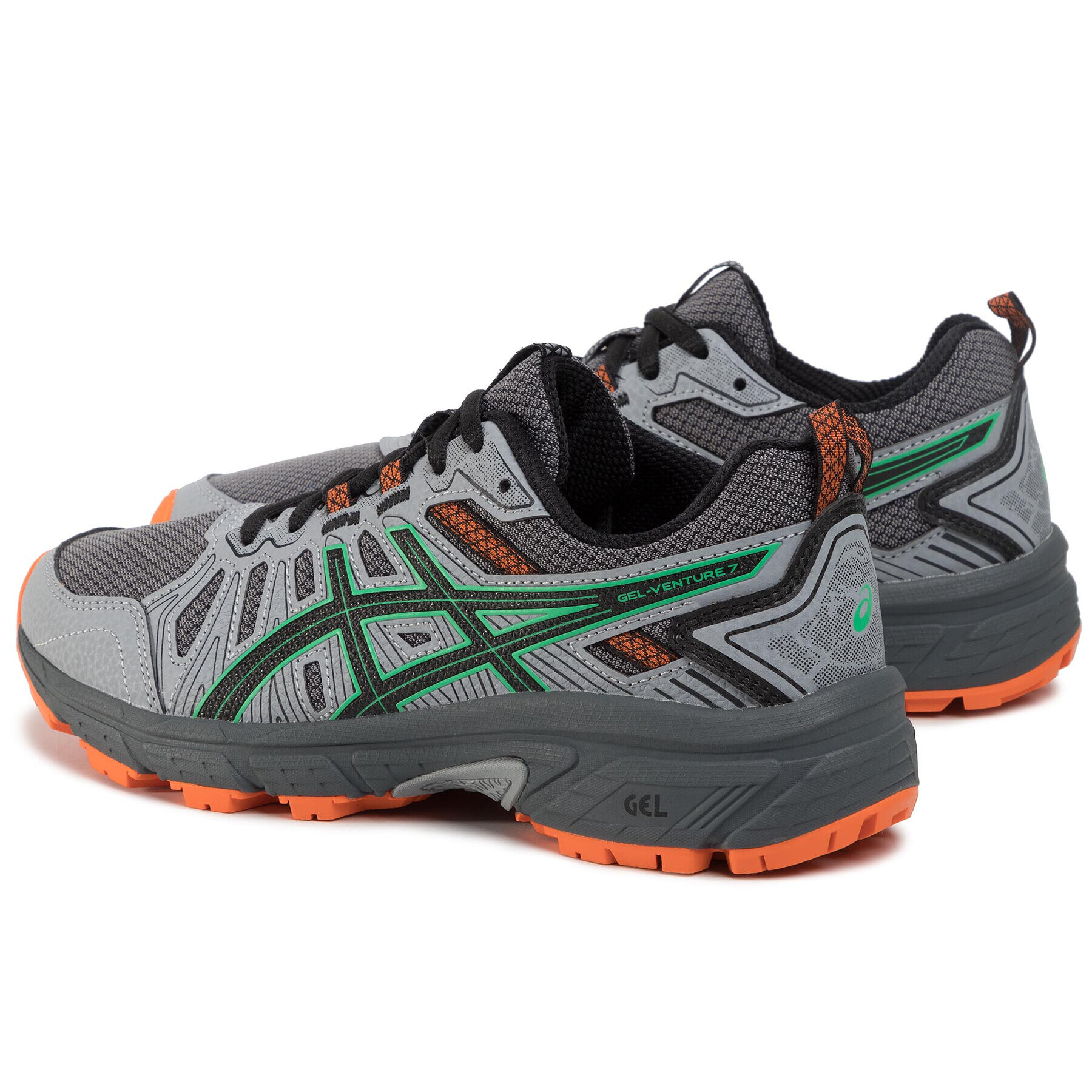 Asics Обувки Gel-Venture 7 Gs 1014A072 Сив - Pepit.bg