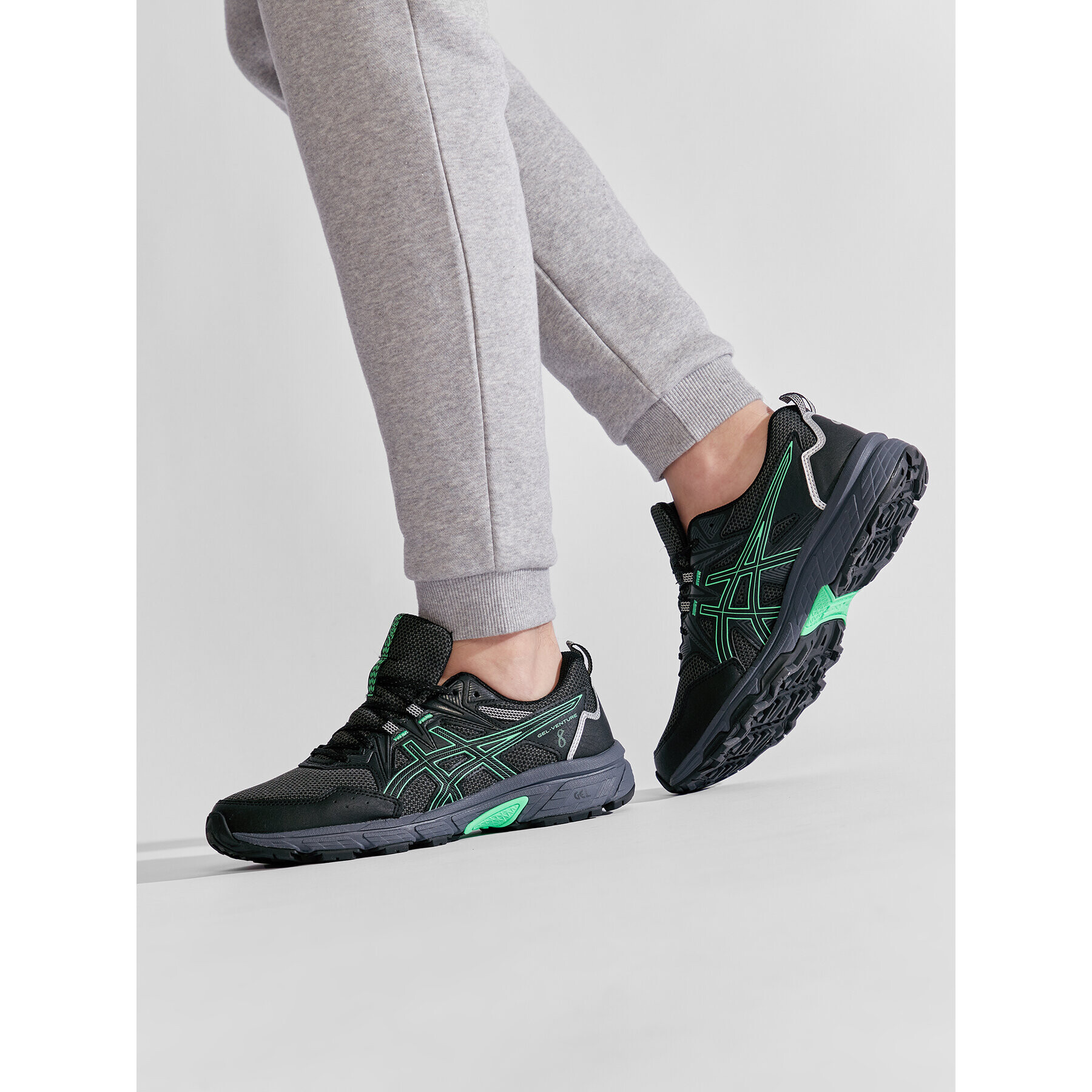 Asics Обувки Gel-Venture 8 1011A824 Черен - Pepit.bg