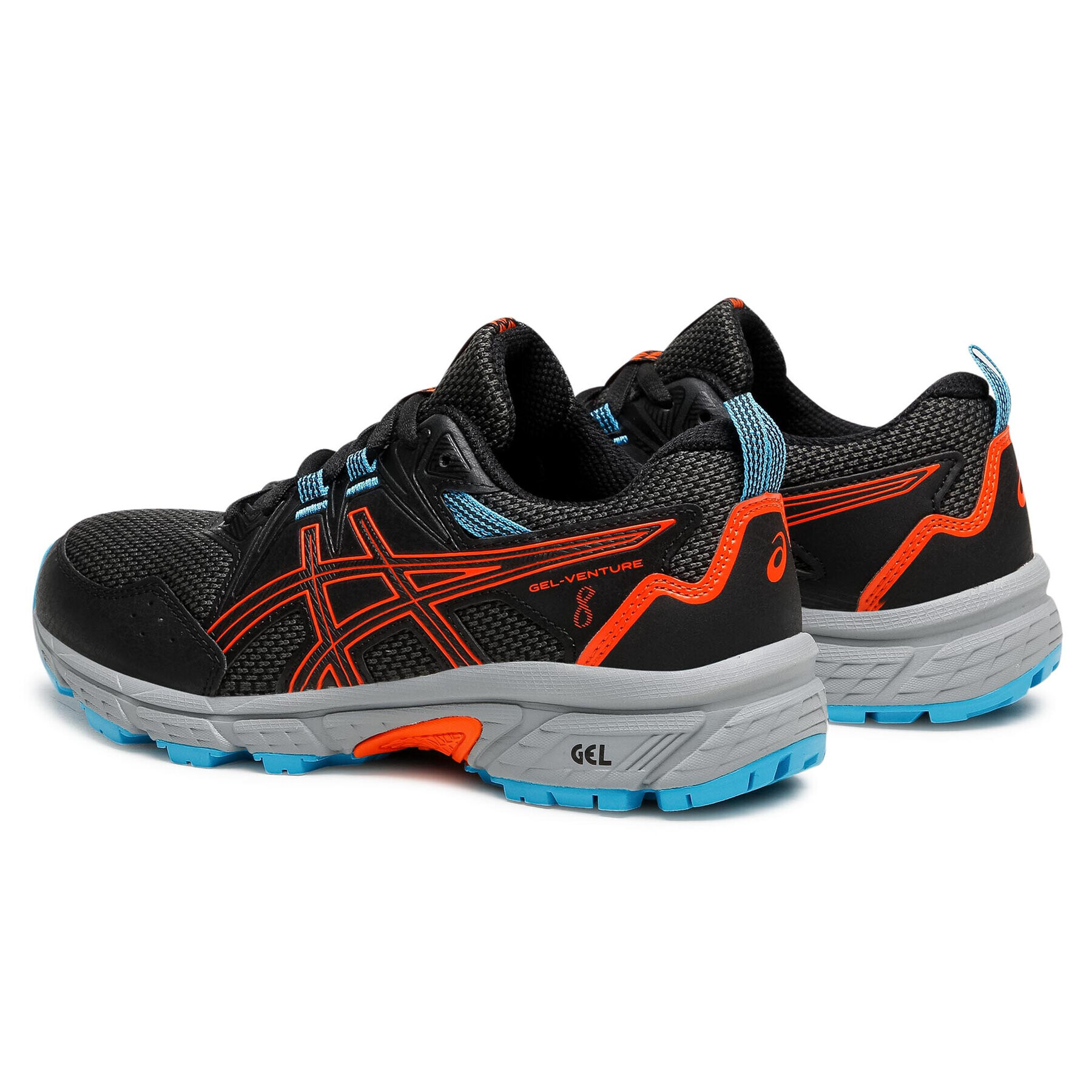 Asics Обувки Gel-Venture 8 GS 1014A141 Черен - Pepit.bg