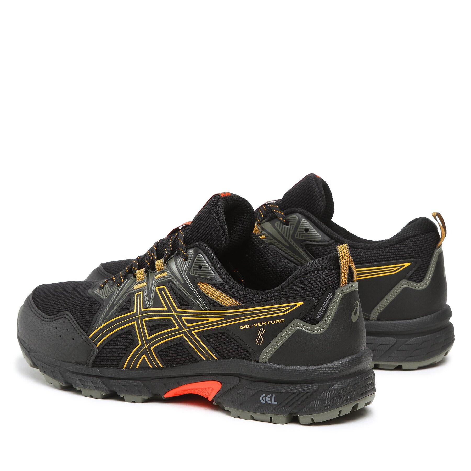 Asics Обувки Gel-Venture 8 Waterproof 1011A825 Черен - Pepit.bg